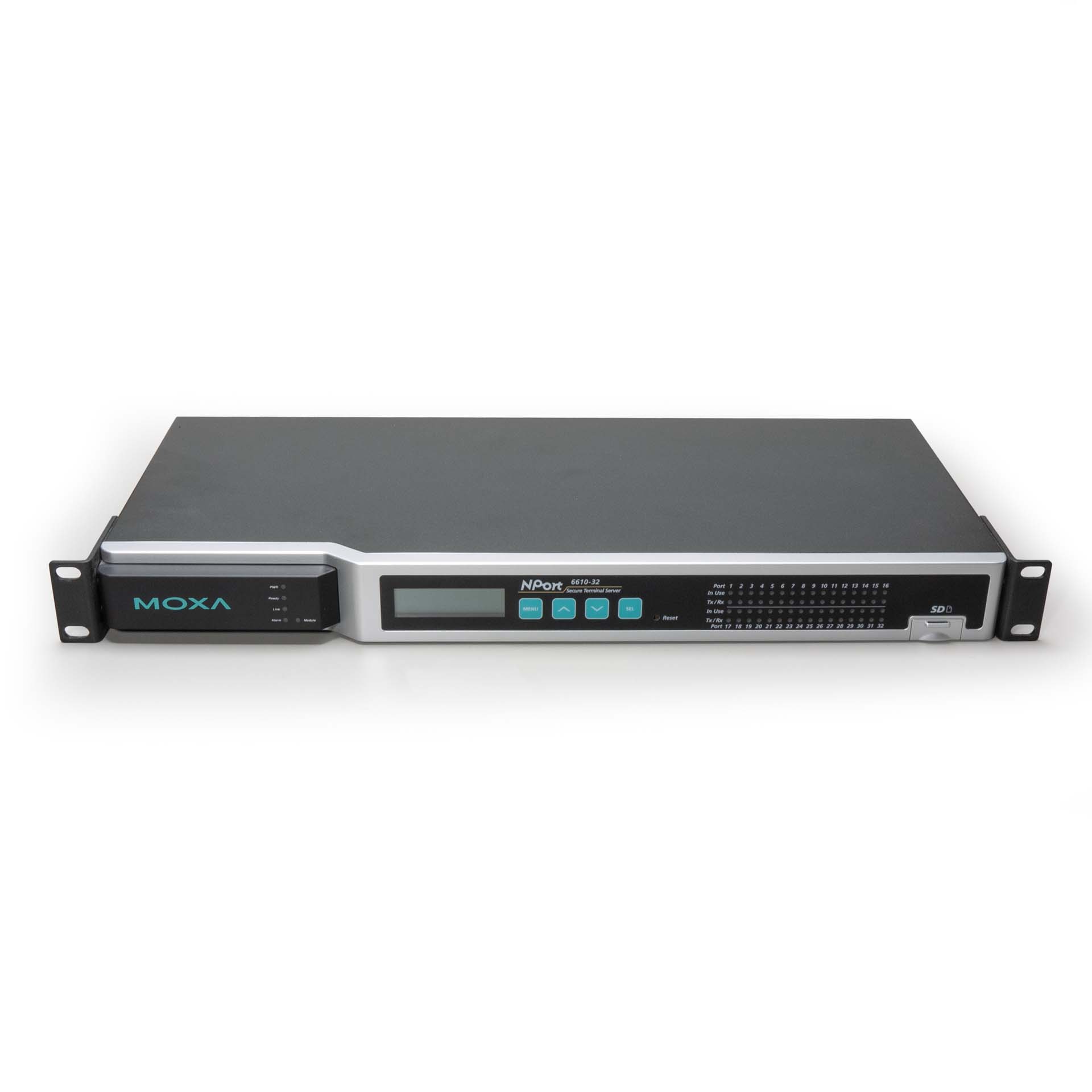 Moxa NPort 6610-32 32-Port RS-232 Secure Terminal Server