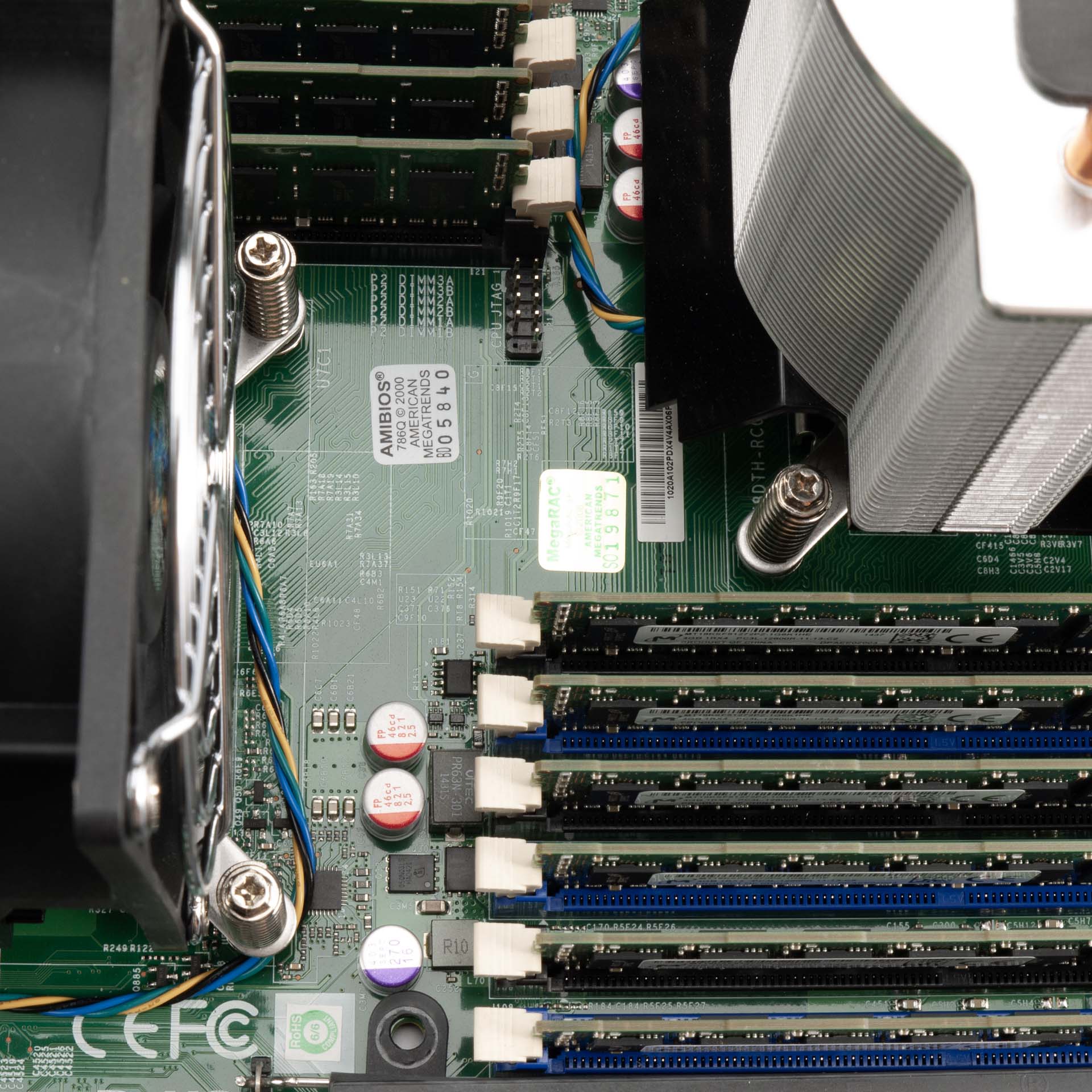 RadiSys SB5520DT1-SATA Motherboard Combo with 2x Intel Xeon X5650 & 48GB ECC RAM