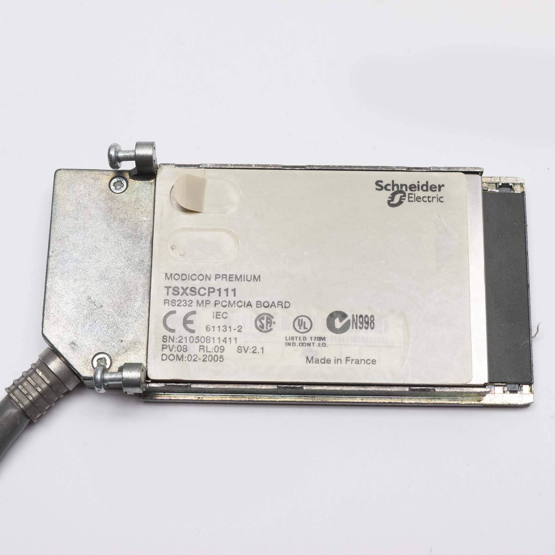 Schneider Electric TSXSCP111 PV:08 RL:09 SV:2.1