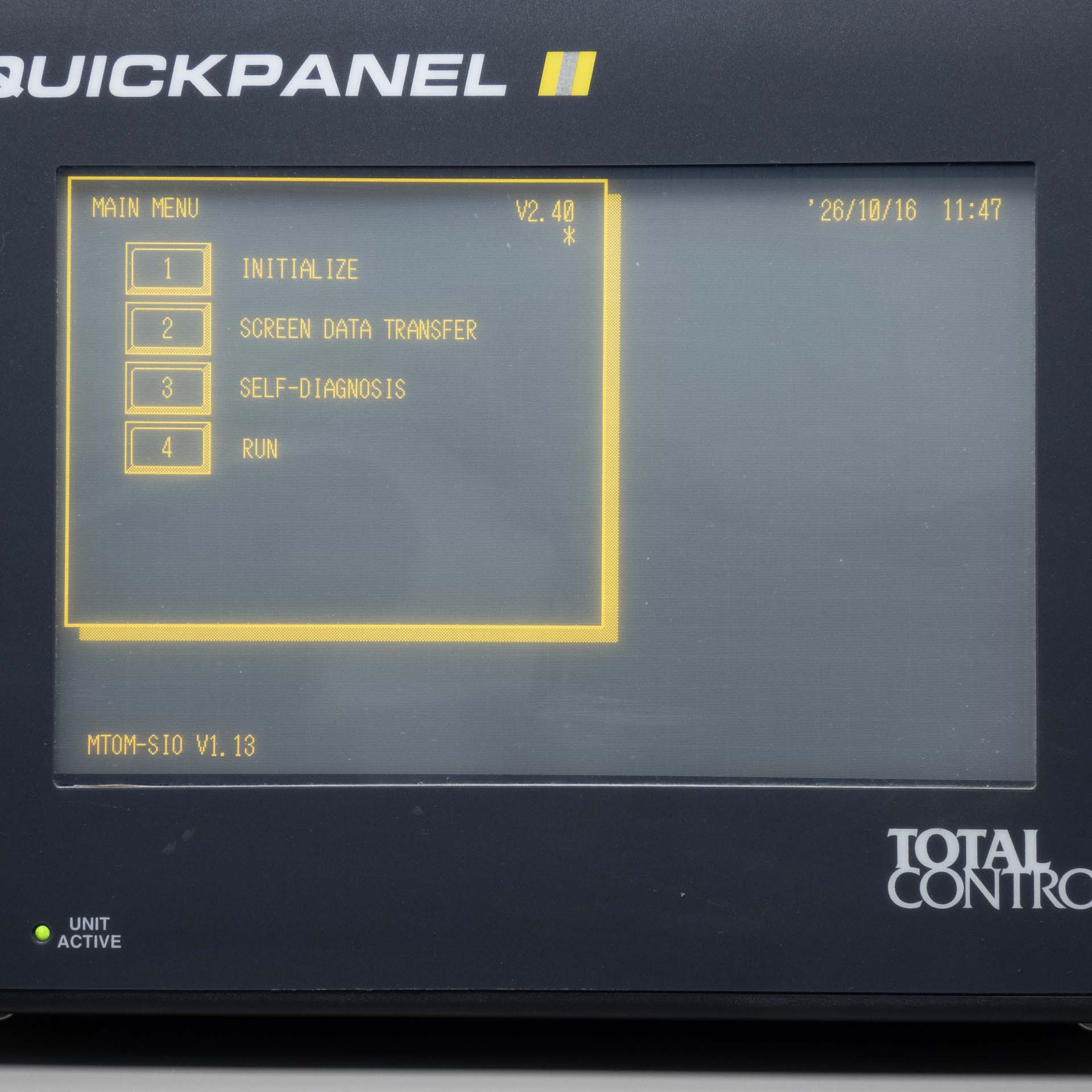 GE Fanuc Total Control QPI31200E2P-B Rev. N QuickPanel Touchscreen HMI