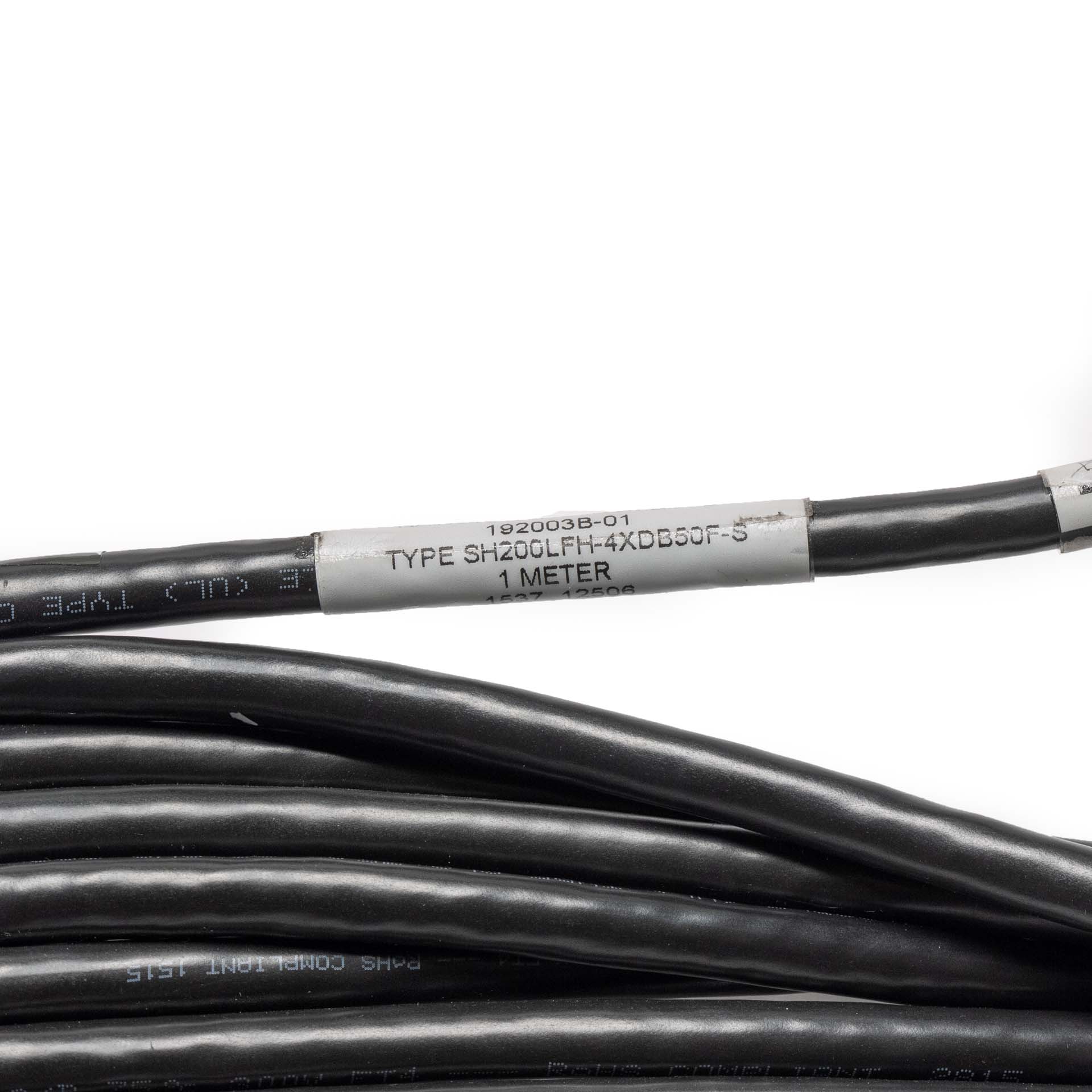 National Instruments 192003B-01 SH200LFH-4XDB50F-S 1-Meter Cable (P/N: 779038-03)