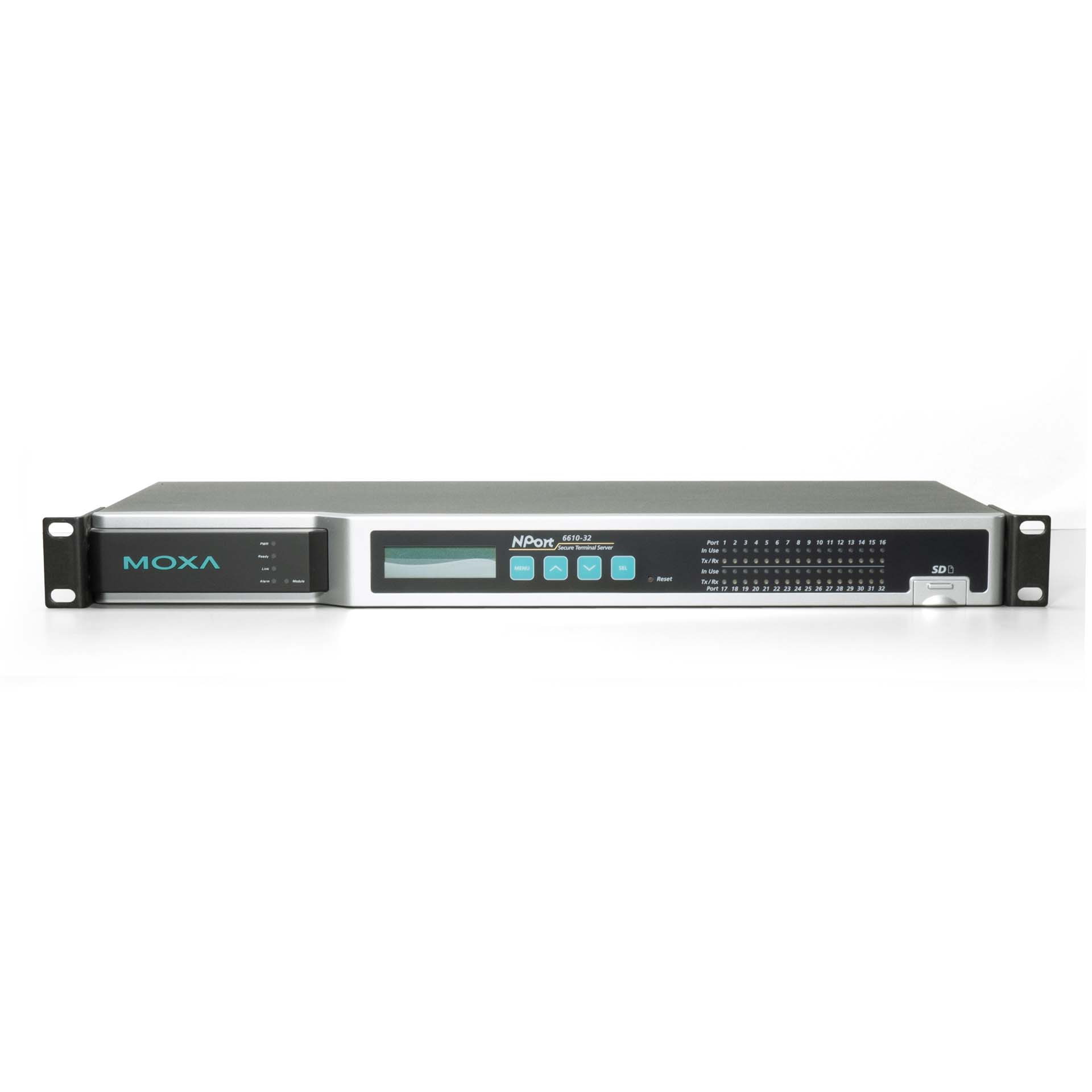 Moxa NPort 6610-32 32-Port RS-232 Secure Terminal Server