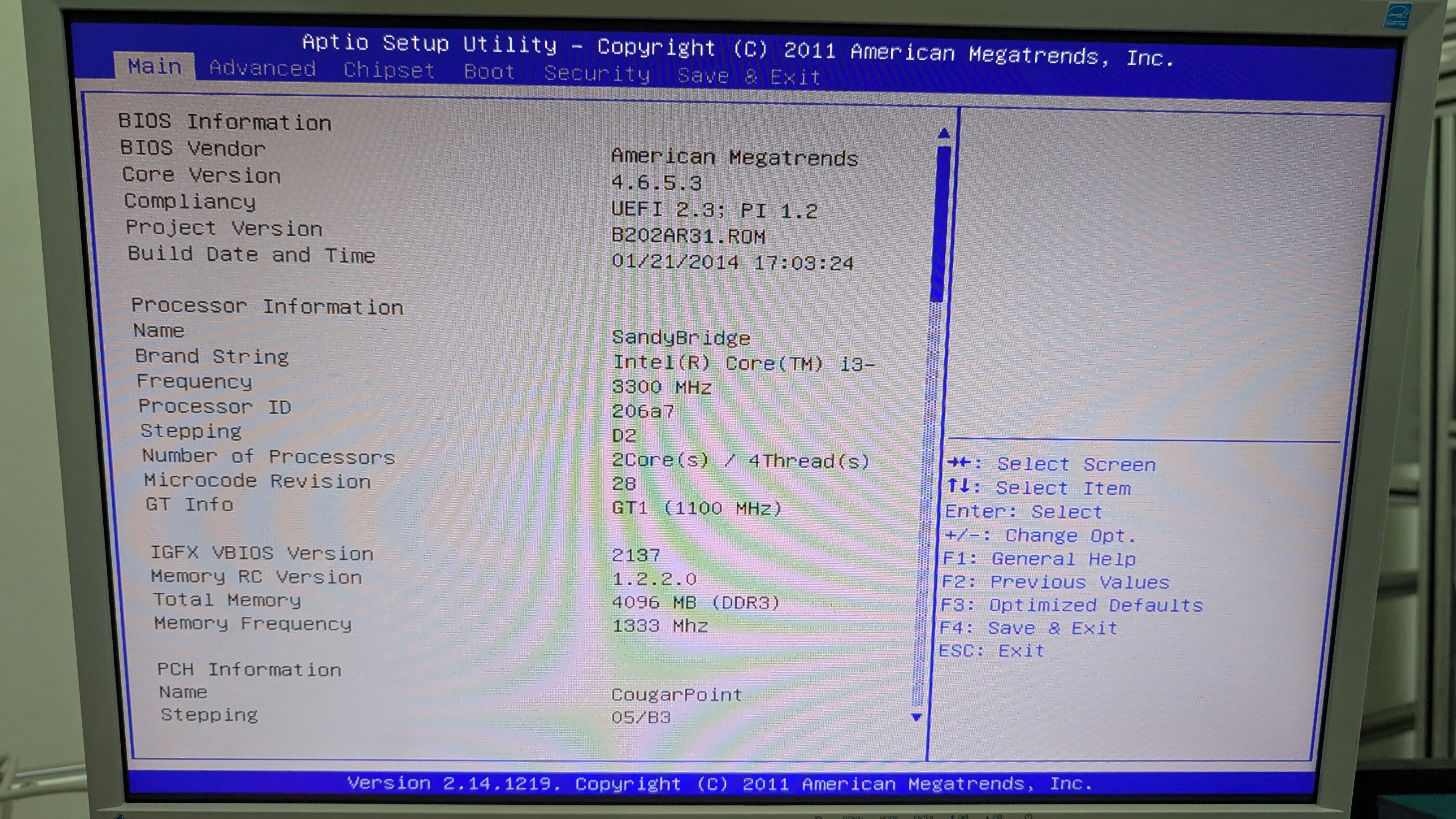 iEi PCIE-Q670-R20 Rev. 2.0 PICMG 1.3 SBC with Intel Core i3-2120 & 4GB RAM