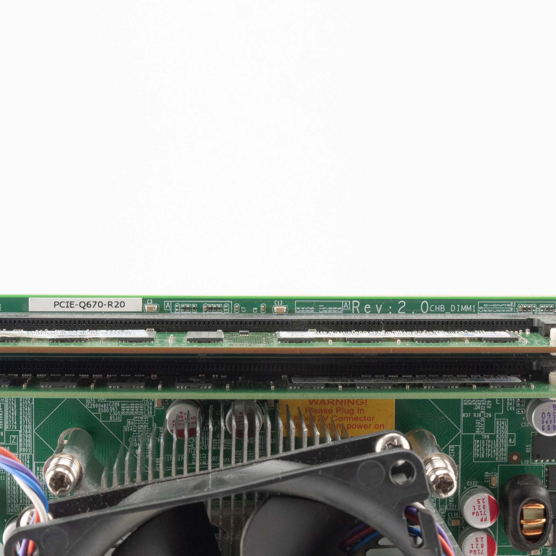 iEi PCIE-Q670-R20 Rev. 2.0 PICMG 1.3 SBC with Intel Core i3-2120 & 4GB RAM