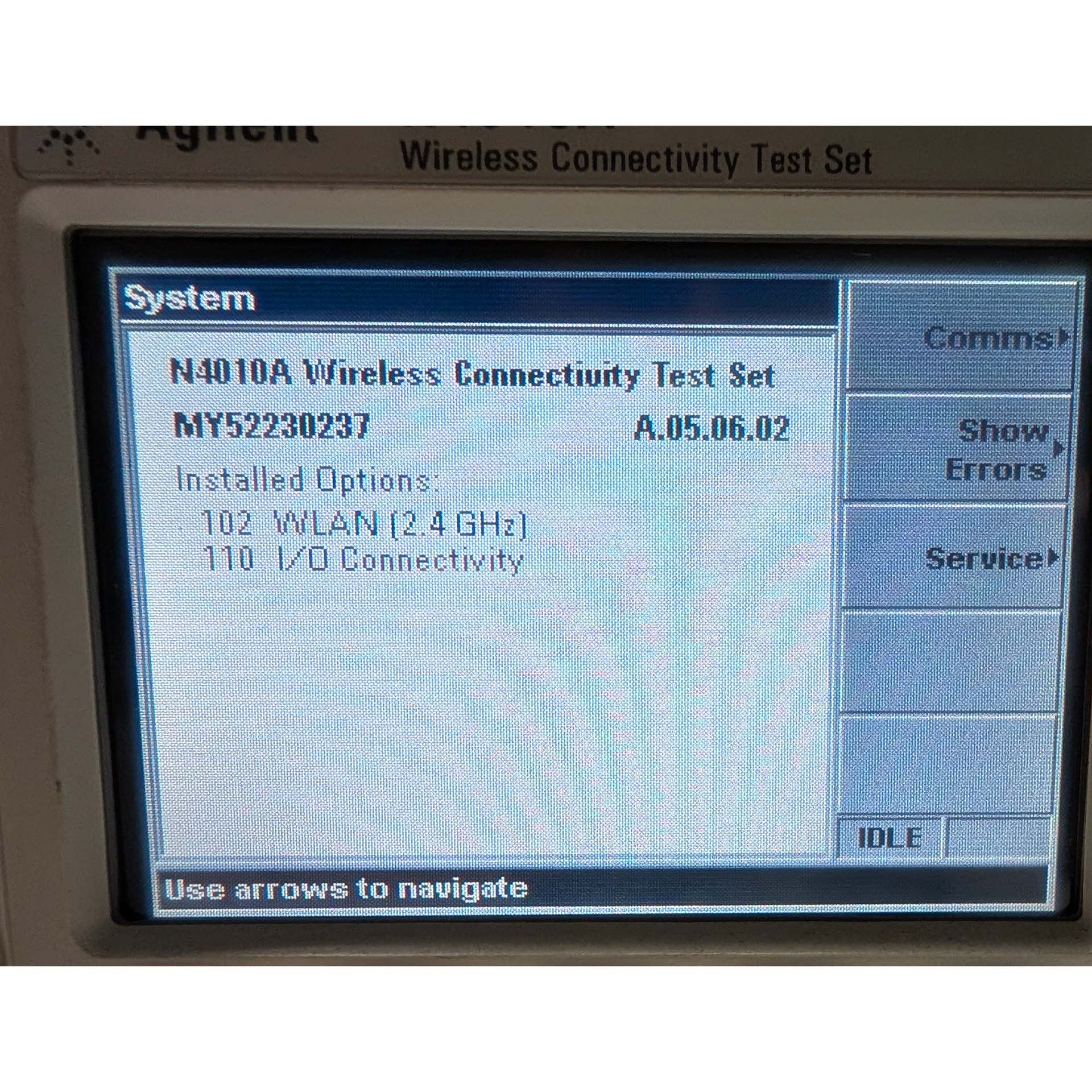 Agilent N4010A Wireless Connectivity Test Set (Options 102, 110)