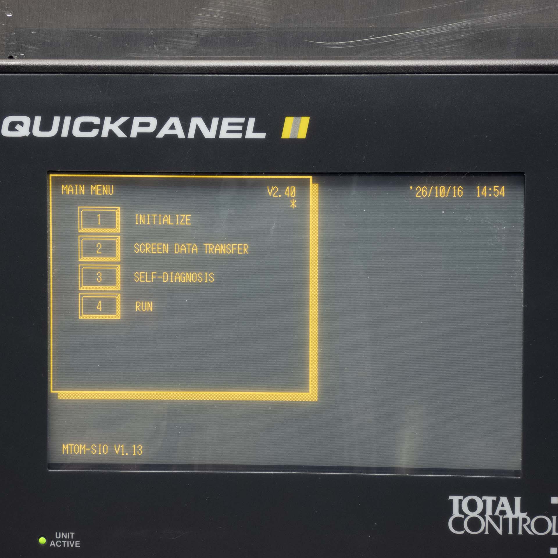 GE Fanuc Total Control QPI31200E2P-B Rev. N QuickPanel Touchscreen HMI