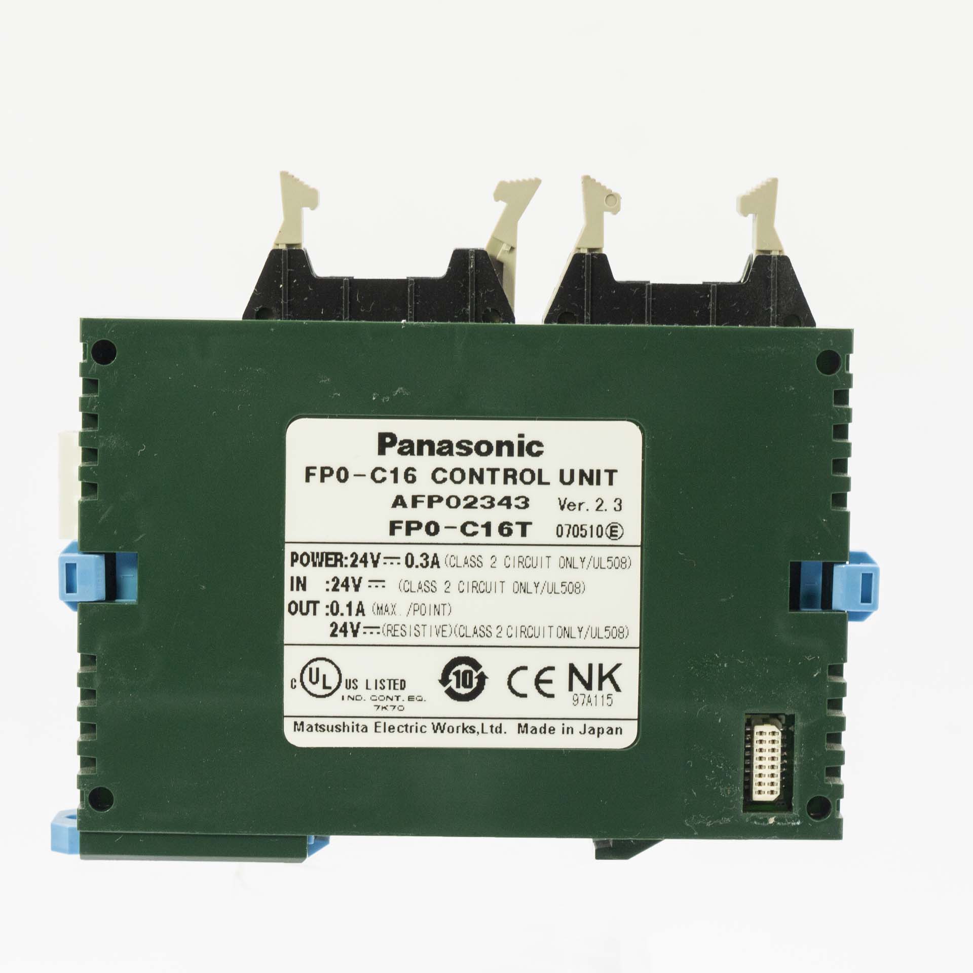Panasonic FP0-C16T Ver. 2.3 Programmable Logic Controller CPU