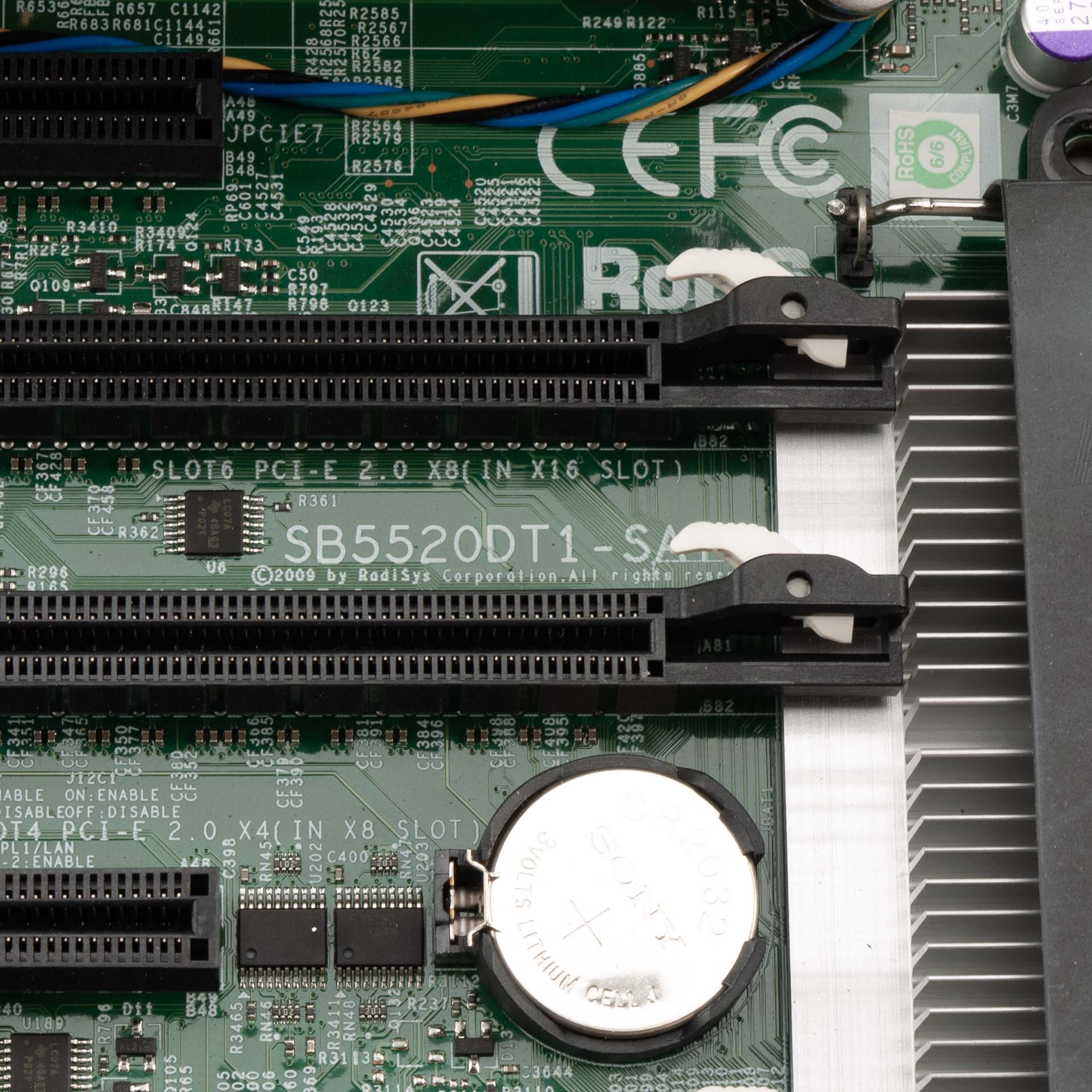 RadiSys SB5520DT1-SATA Motherboard Combo with 2x Intel Xeon X5650 & 48GB ECC RAM
