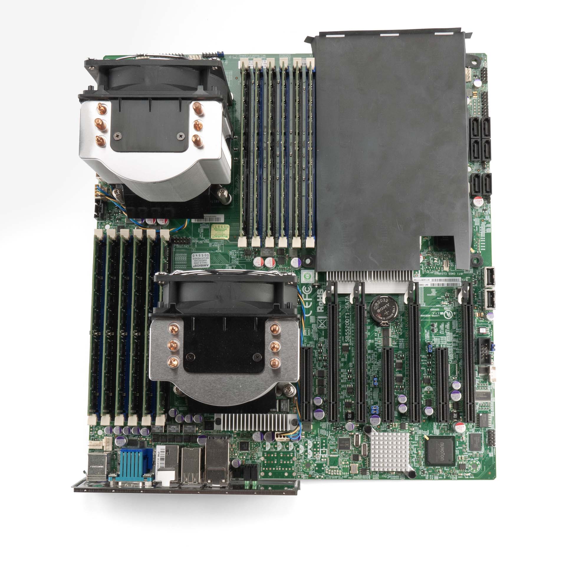 RadiSys SB5520DT1-SATA Motherboard Combo with 2x Intel Xeon X5650 & 48GB ECC RAM