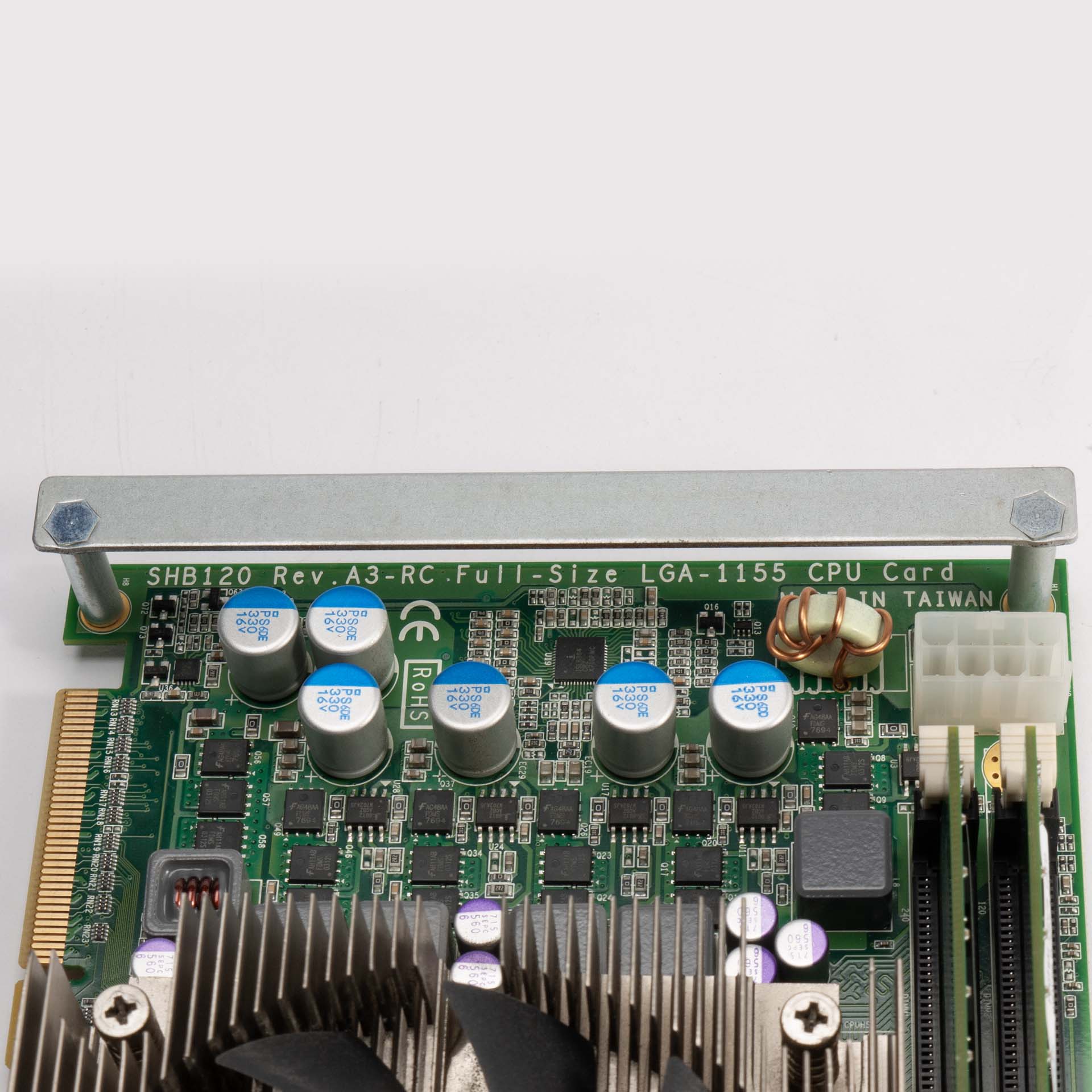 Axiomtek SHB120 Rev. A3-RC PICMG 1.3 CPU Card w/ Intel Core i5-2400 & 8GB RAM