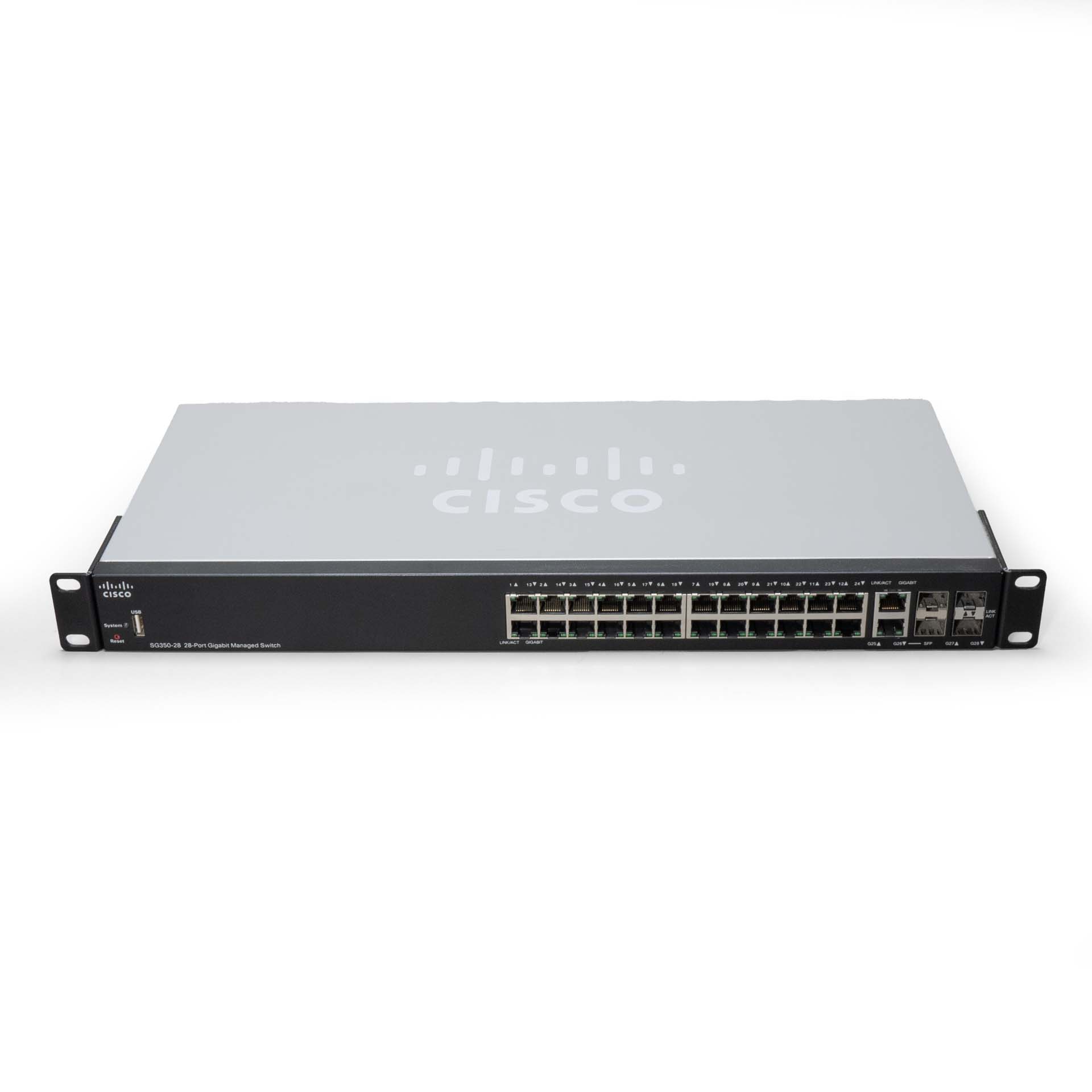 Cisco SG350-28 28-Port Gigabit Managed Switch