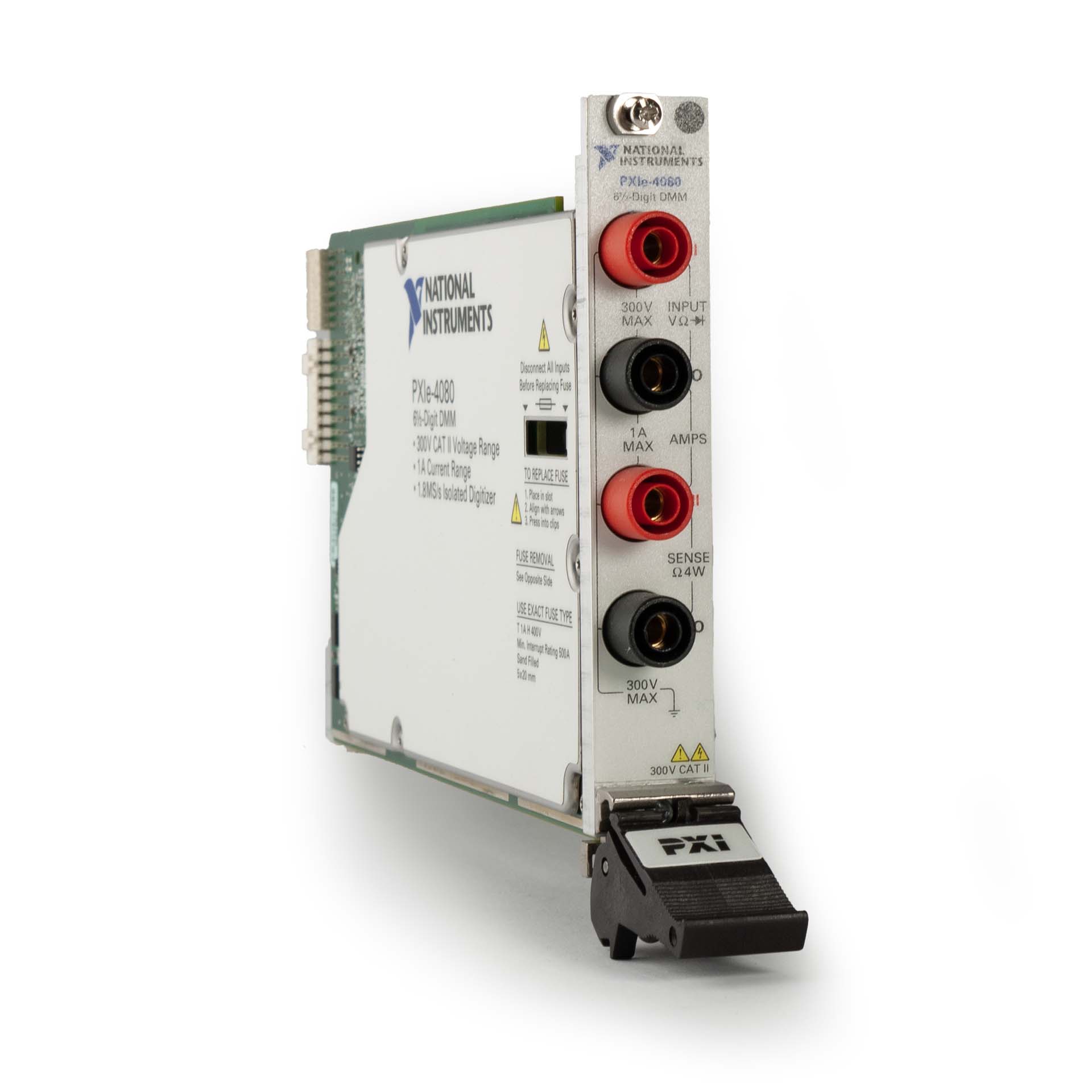 National Instruments PXIe-4080 Rev. A 6.5-Digit PXI Digital Multimeter