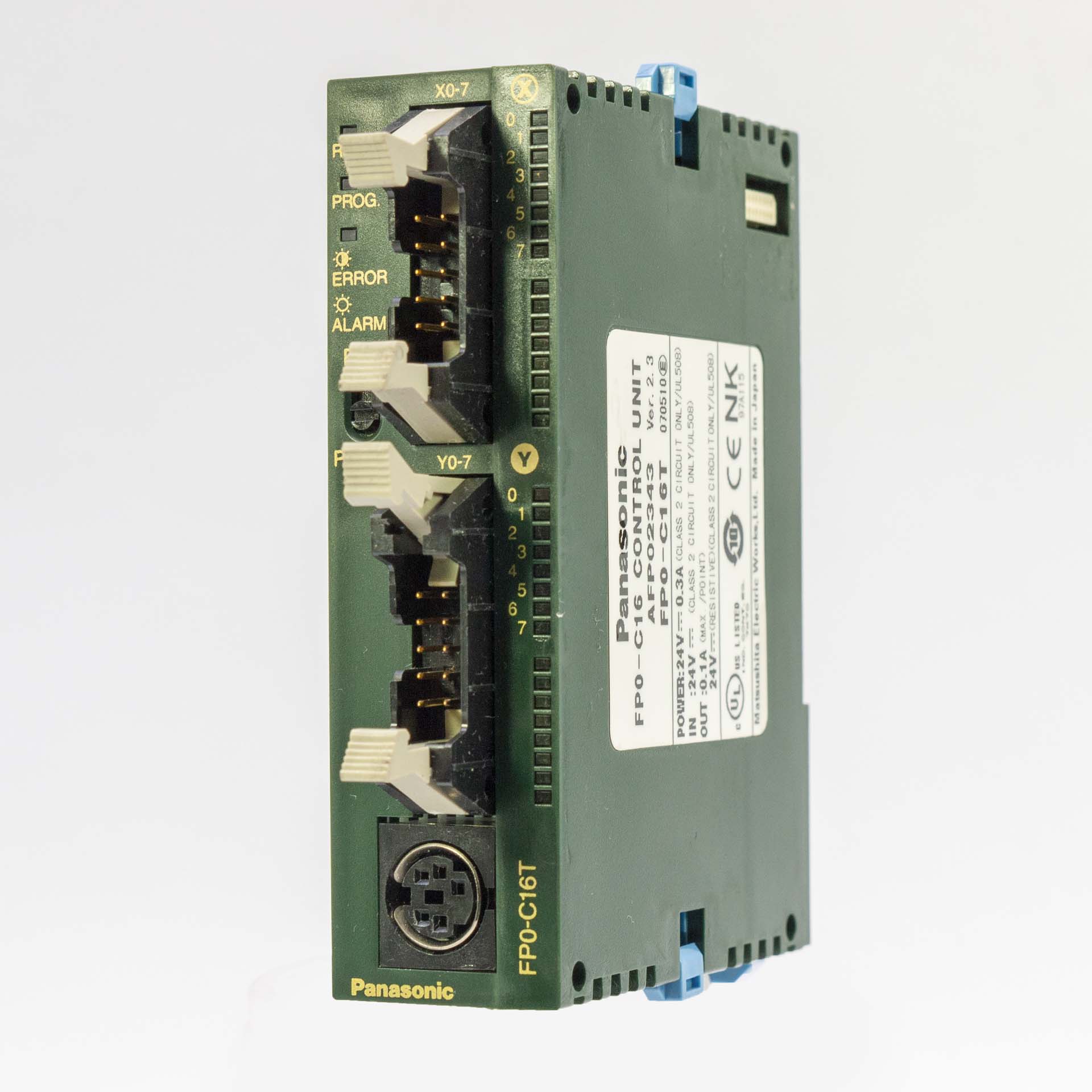 Panasonic FP0-C16T Ver. 2.3 Programmable Logic Controller CPU