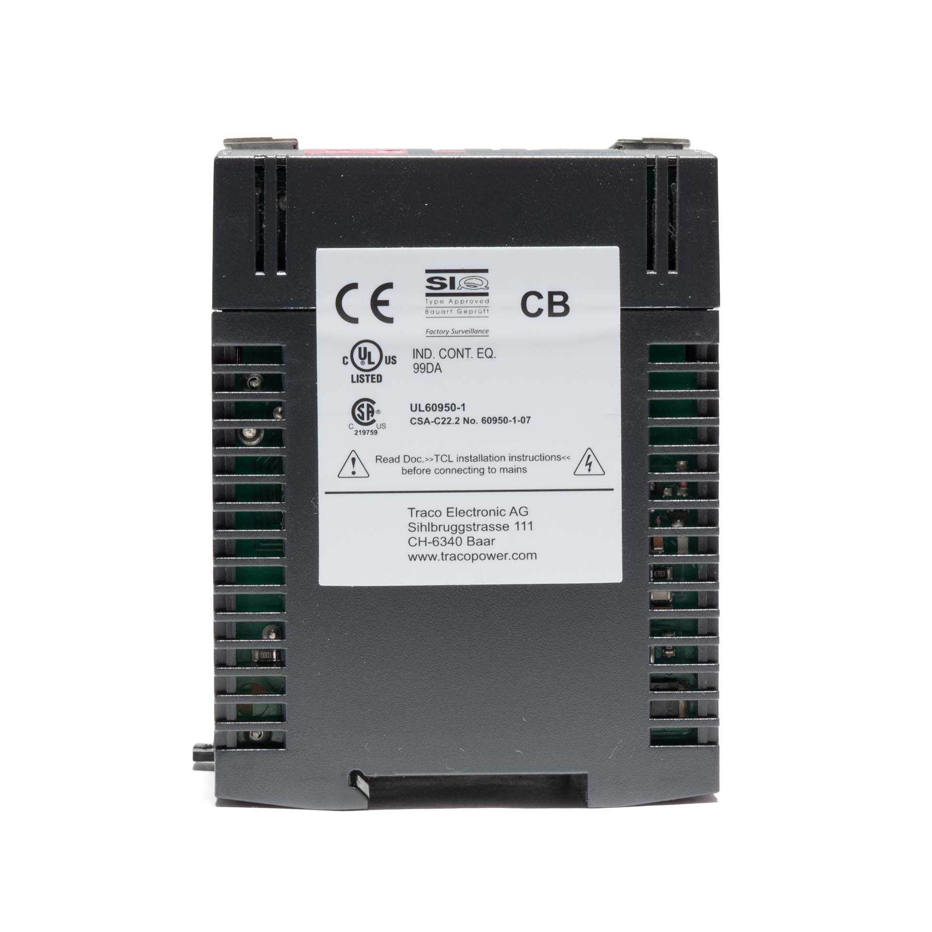 Traco Electronic TCL 120-124 DIN-Rail Power Supply 120W 24VDC