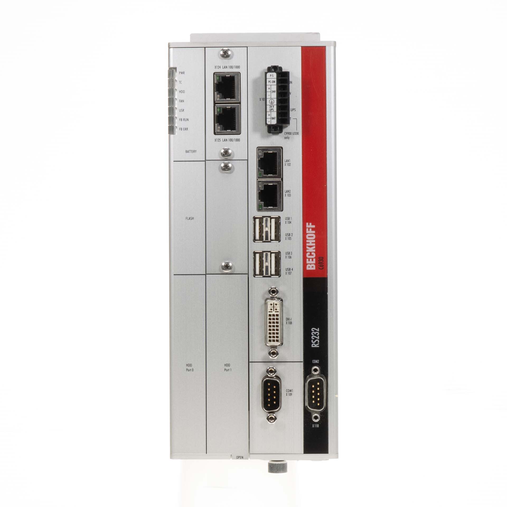 Beckhoff C6930-0040 Core I5-2510E 2.5Ghz 4GB RAM IPC