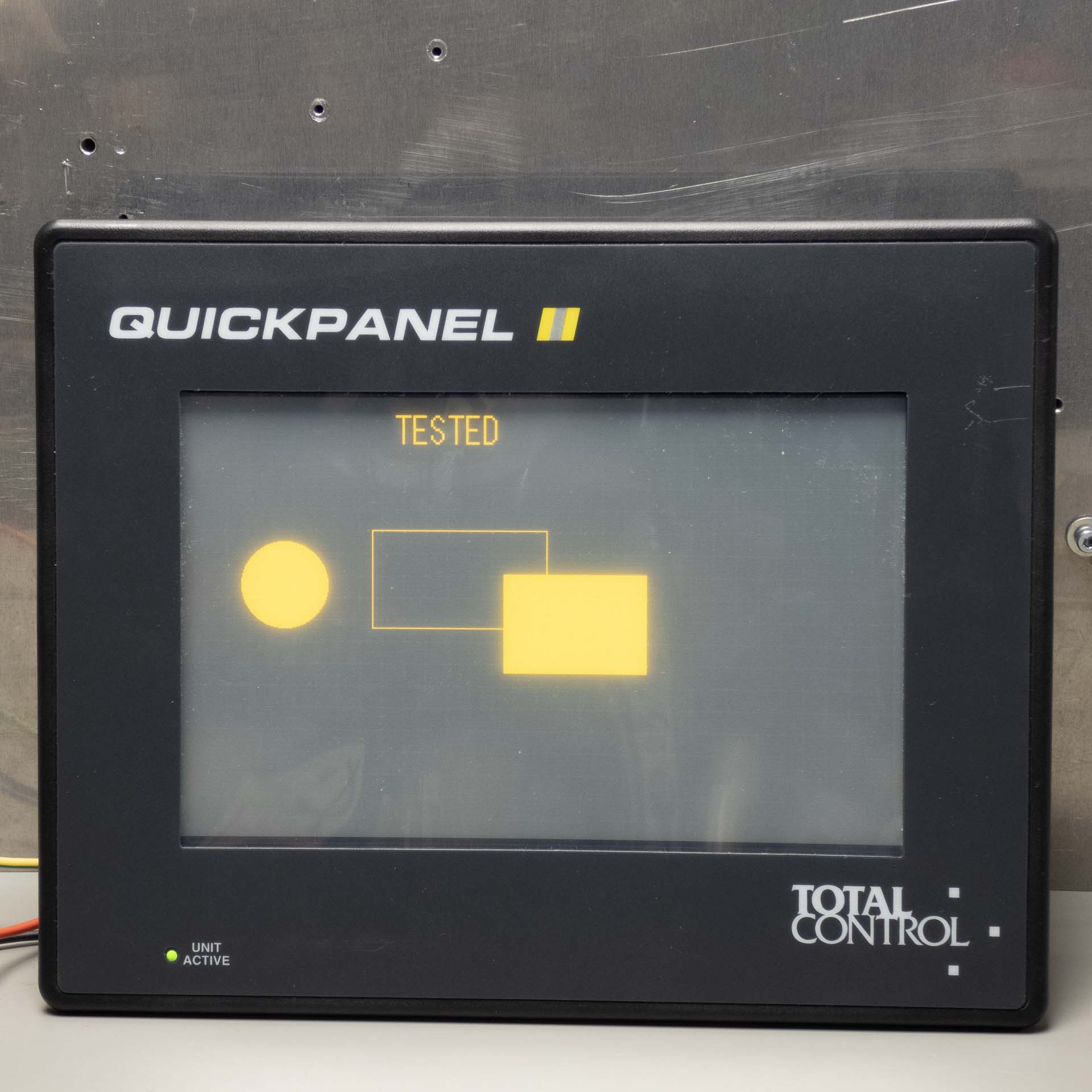 GE Fanuc Total Control QPI31200E2P-B Rev. N QuickPanel Touchscreen HMI