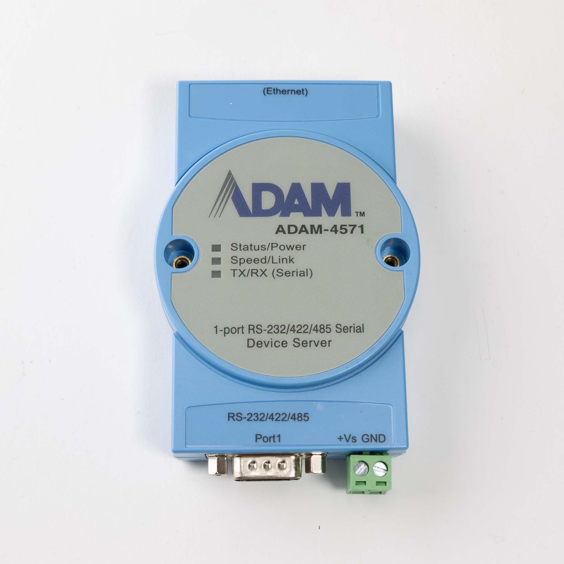 Advantech ADAM-4571 1-Port RS-232/422/485 to Ethernet Data Gateway