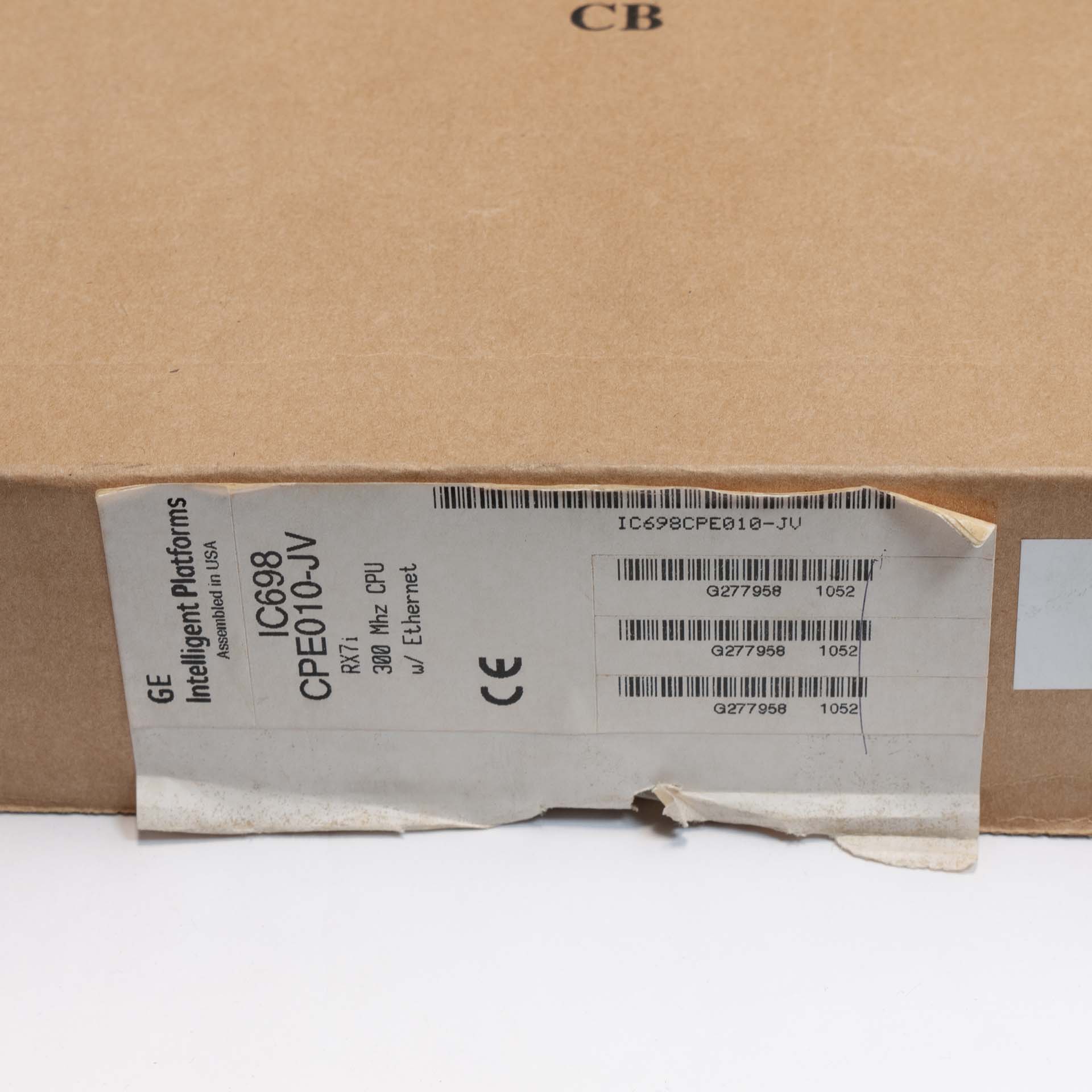 GE Fanuc IC698CPE010-JV