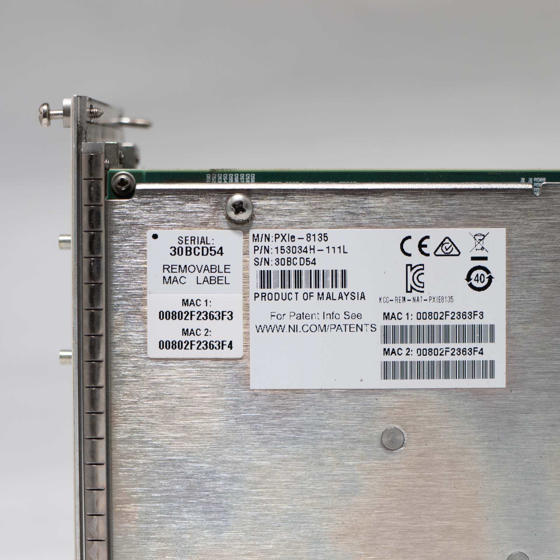 National Instruments PXIe-8135