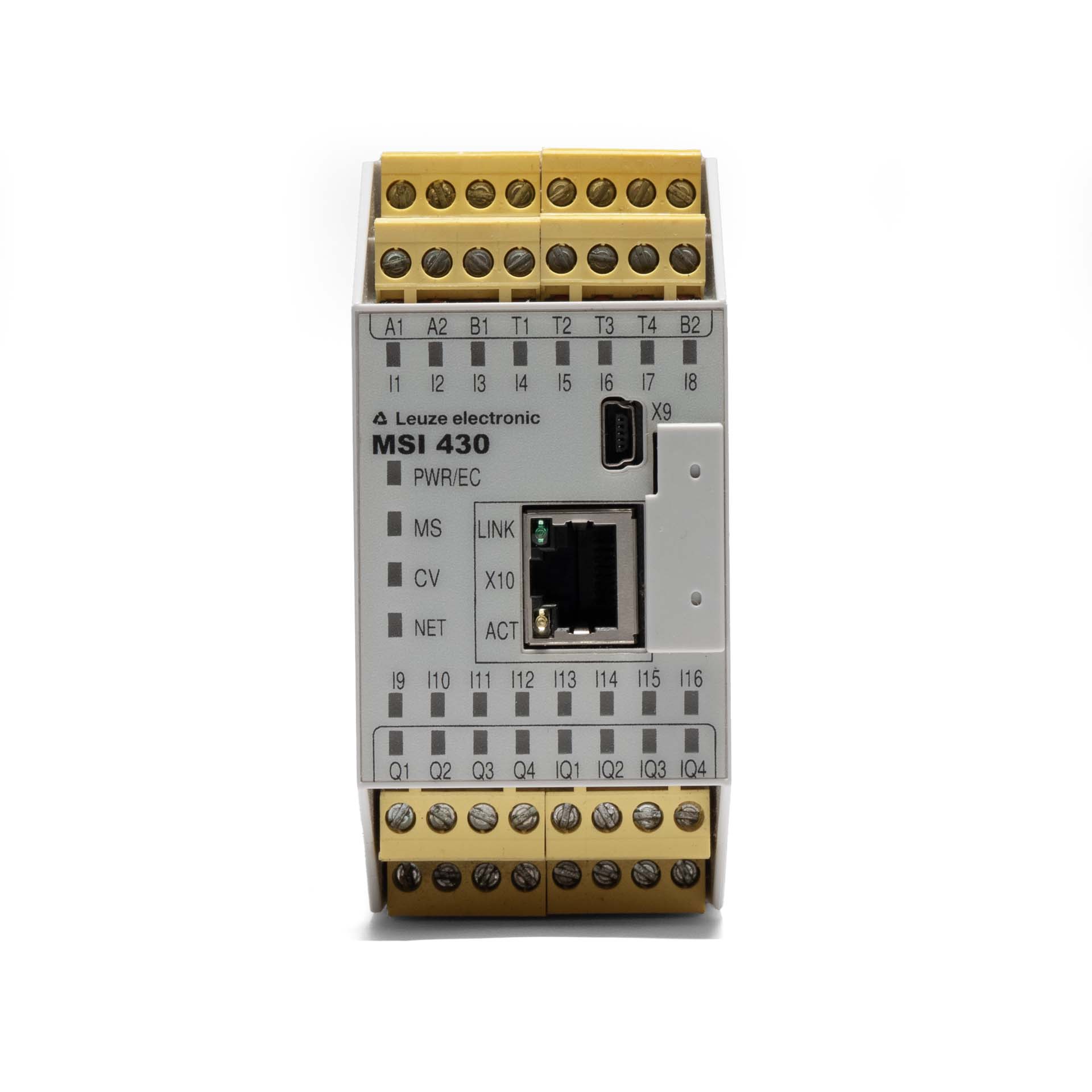 Leuze Electronic MSI430-01 Programmable Safety Controller P/N 50132988