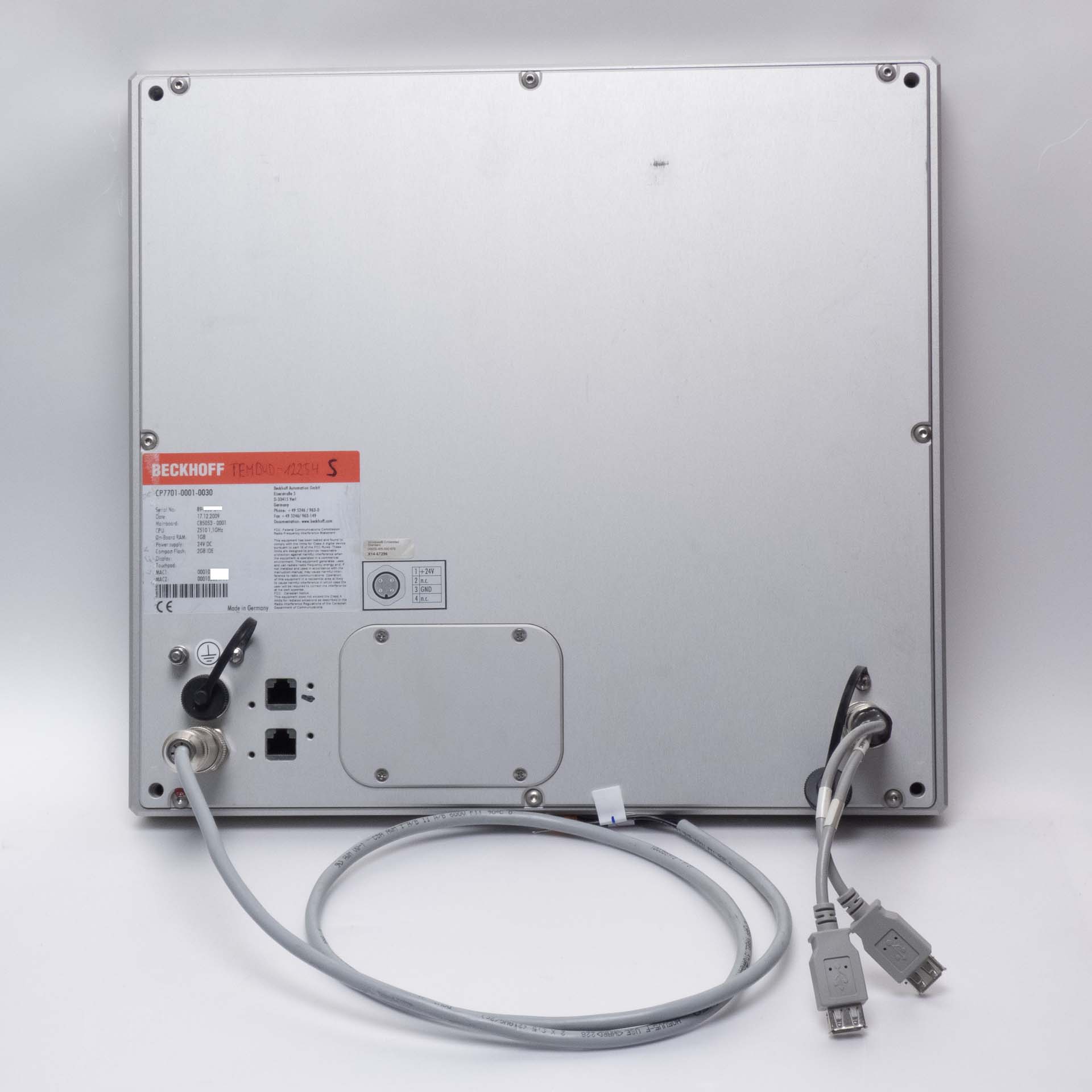 Beckhoff CP7701-0001-0030 Industrial Panel PC