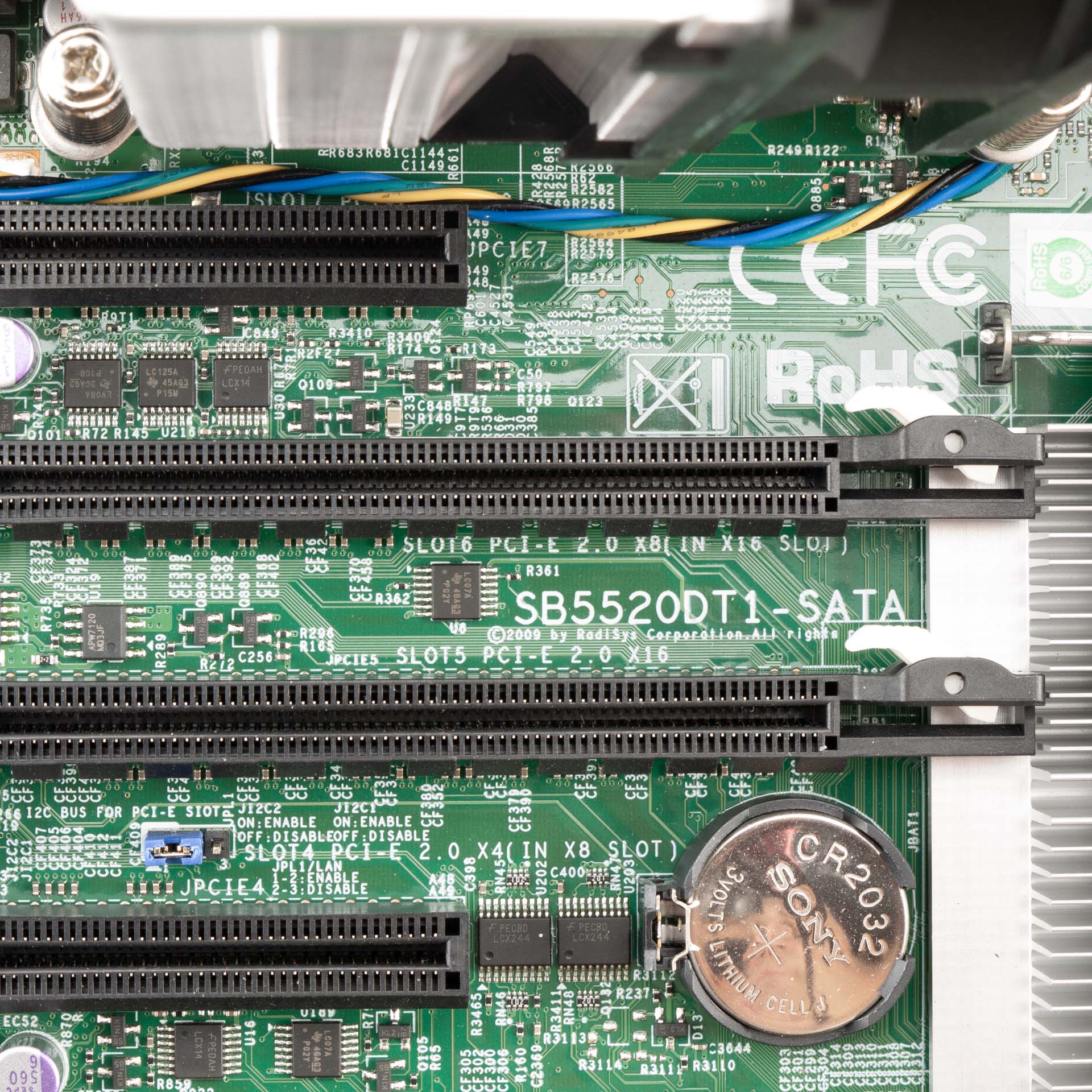 RadiSys SB5520DT1-SATA Motherboard Combo with 2x Intel Xeon X5650 & 48GB ECC RAM