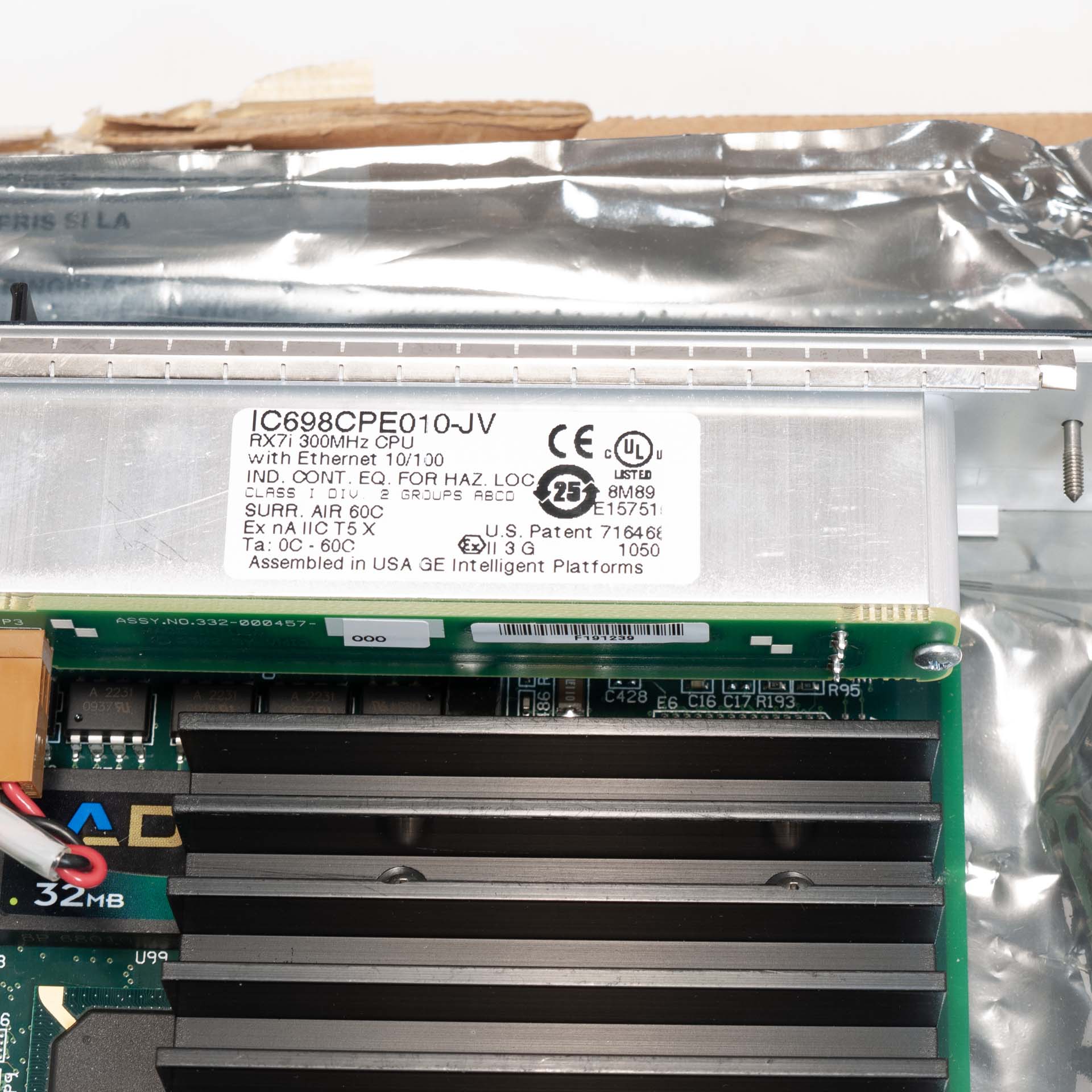 GE Fanuc IC698CPE010-JV
