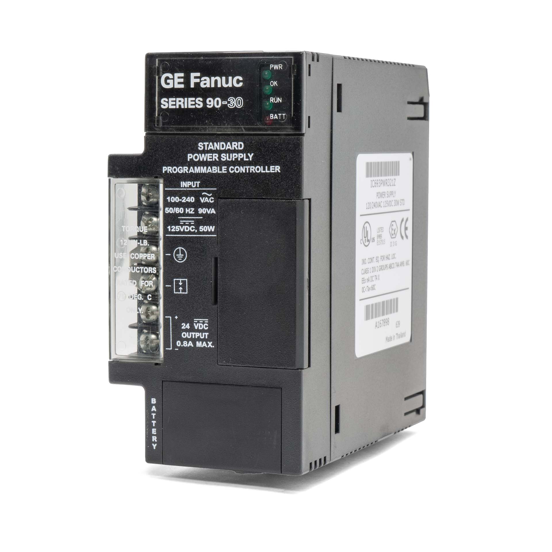 GE Fanuc IC693PWR321Z Used