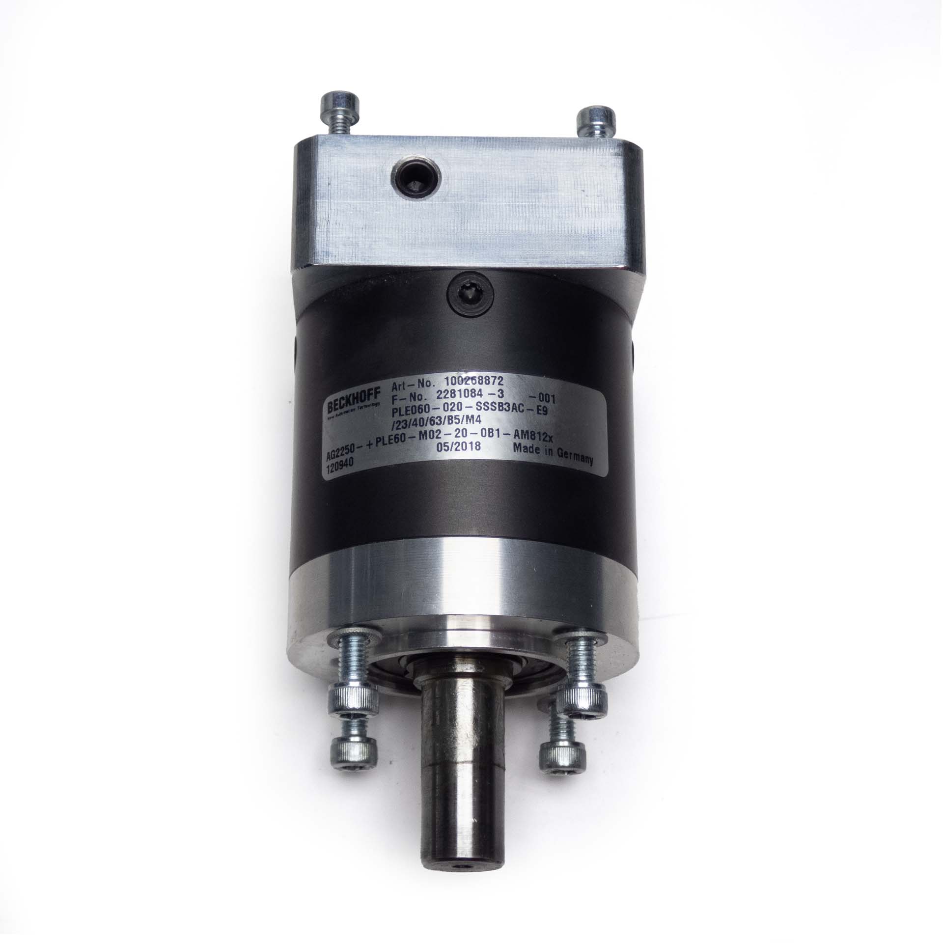 Beckhoff AG2250-+PLE60-M02-20-081-AM812X Planetary Gearbox