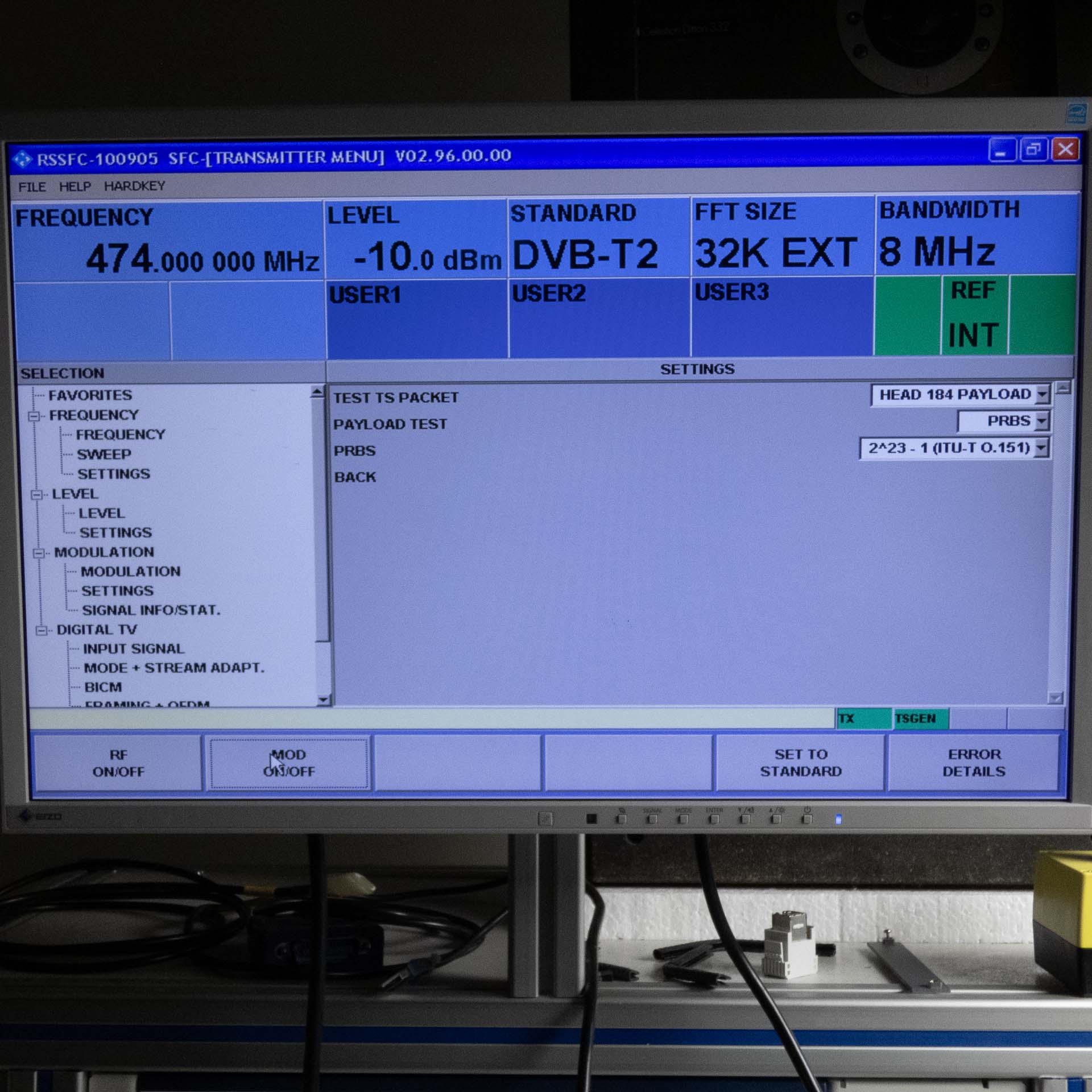 Rohde & Schwarz SFC Compact Modulator 2115.3510K02-100905-QR DVB-T2, ISDB-T