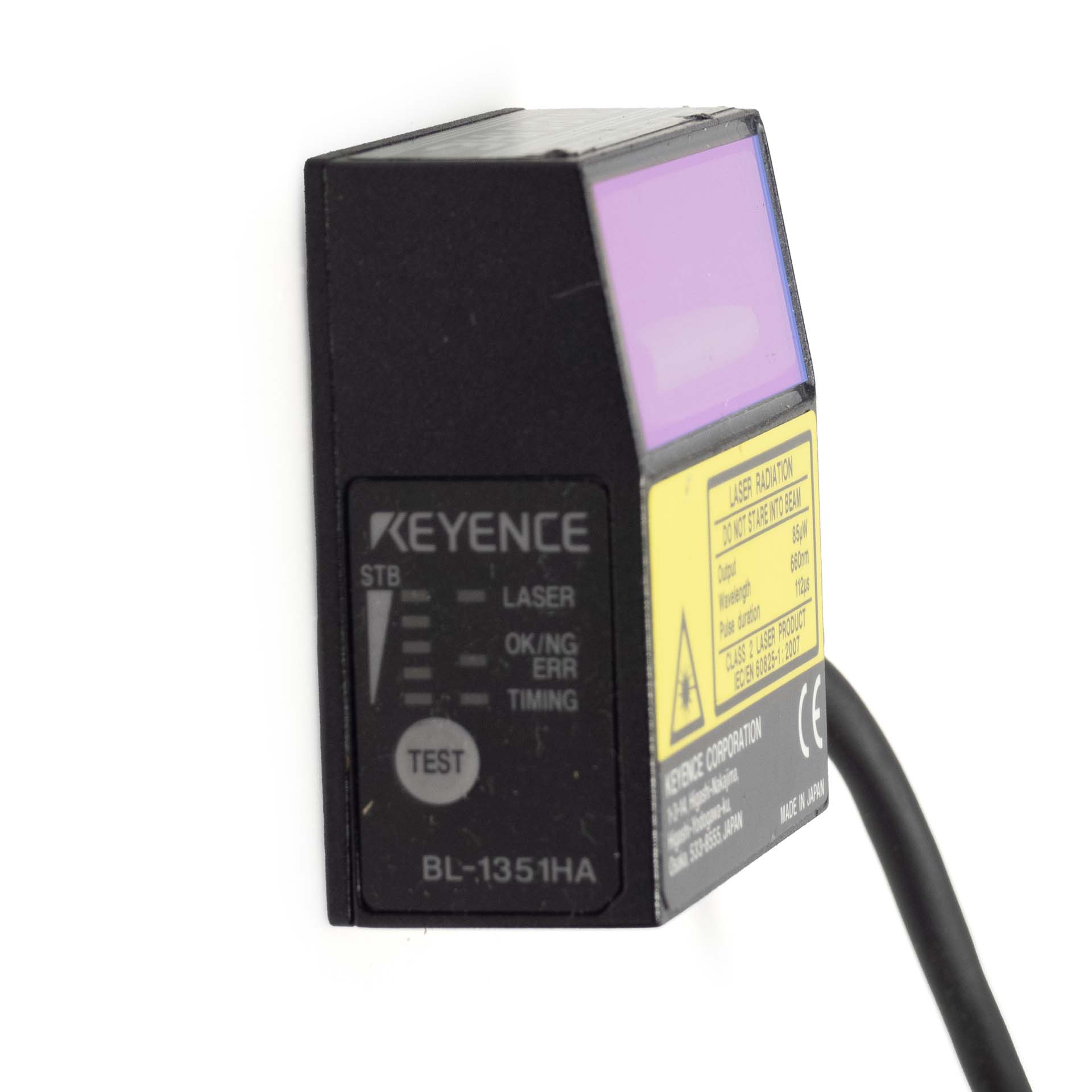 Keyence BL-1351HA High-Resolution Ultra-Compact Barcode Reader