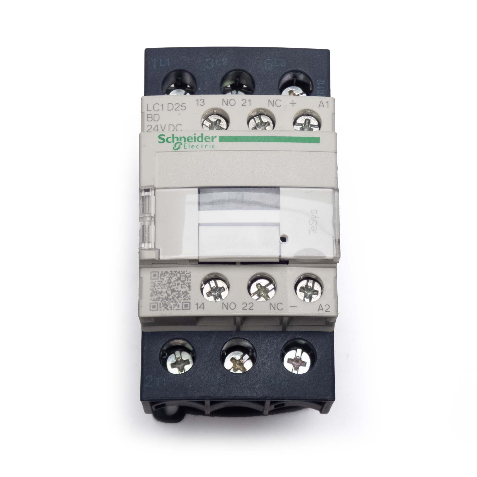 Schneider Electric LC1D25BD TeSys D Contactor, 25A, 24V DC Coil