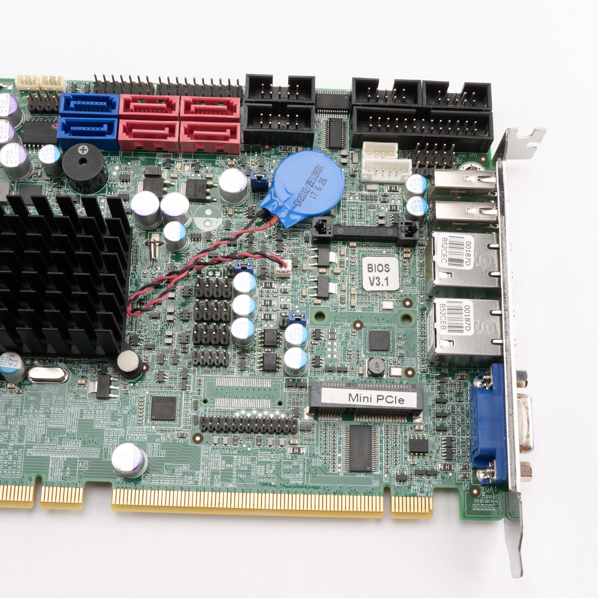 iEi PCIE-Q670-R20 Rev. 2.0 PICMG 1.3 SBC with Intel Core i3-2120 & 4GB RAM