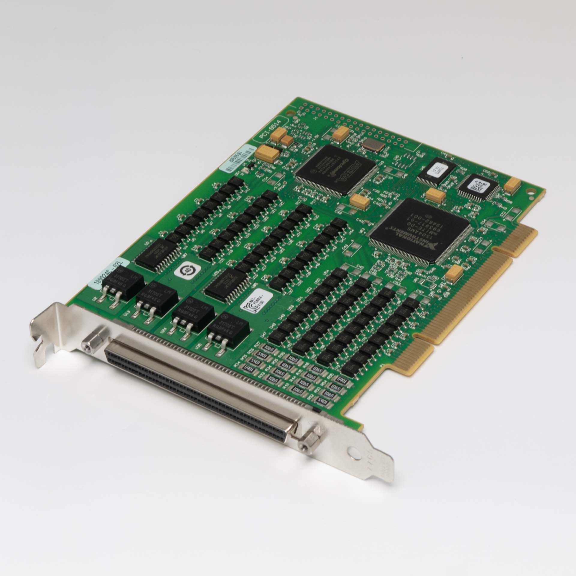 National Instruments NI PCI-6514 PCI6514 Industrial 32 DI, 32 Source DO Isolated DIO & NI-DAQ