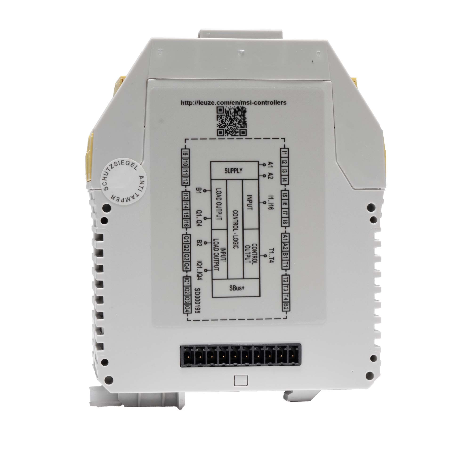 Leuze Electronic MSI430-01 Programmable Safety Controller P/N 50132988