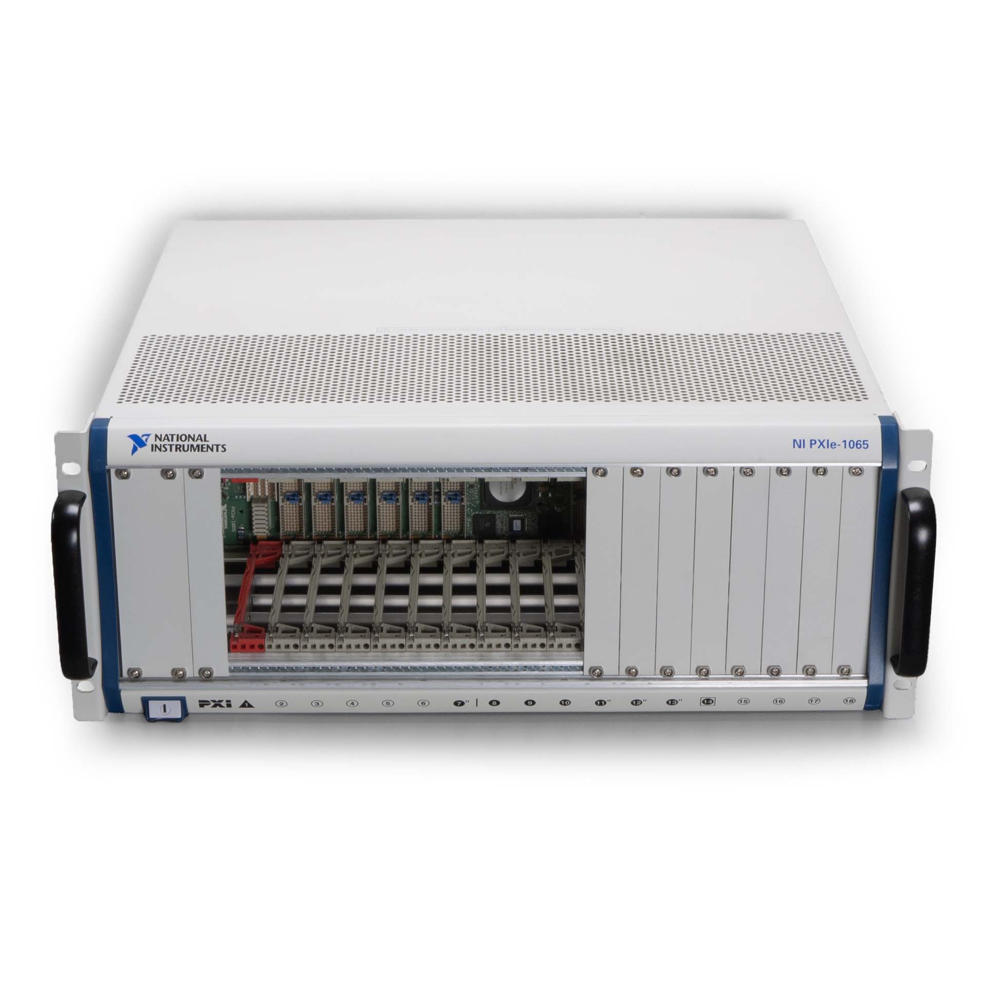 National Instruments PXIe-1065 Rev. 2.0 (P/N 779730-01) 18-Slot PXI Express Chassis