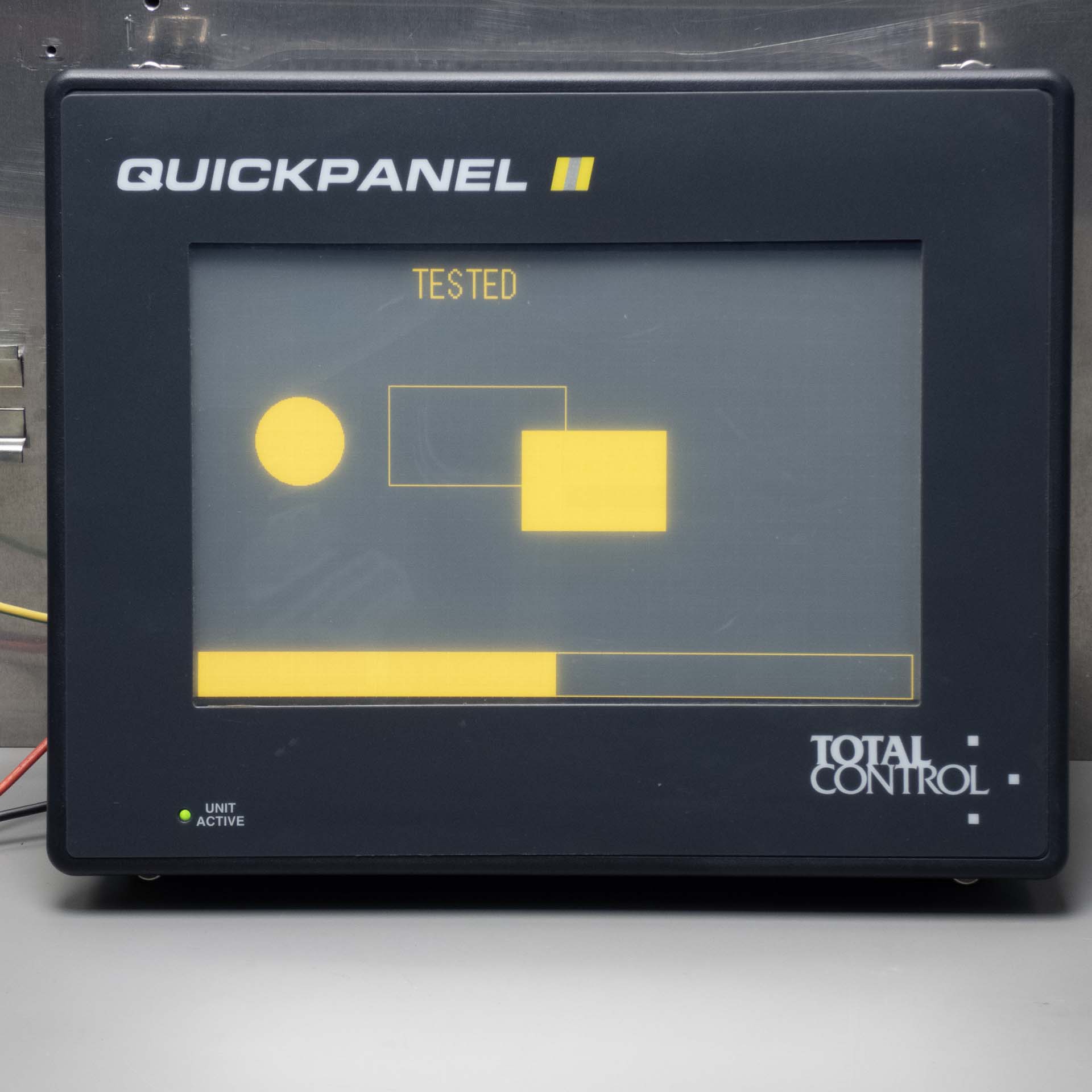 GE Fanuc Total Control QPI31200E2P-B Rev. N QuickPanel Touchscreen HMI