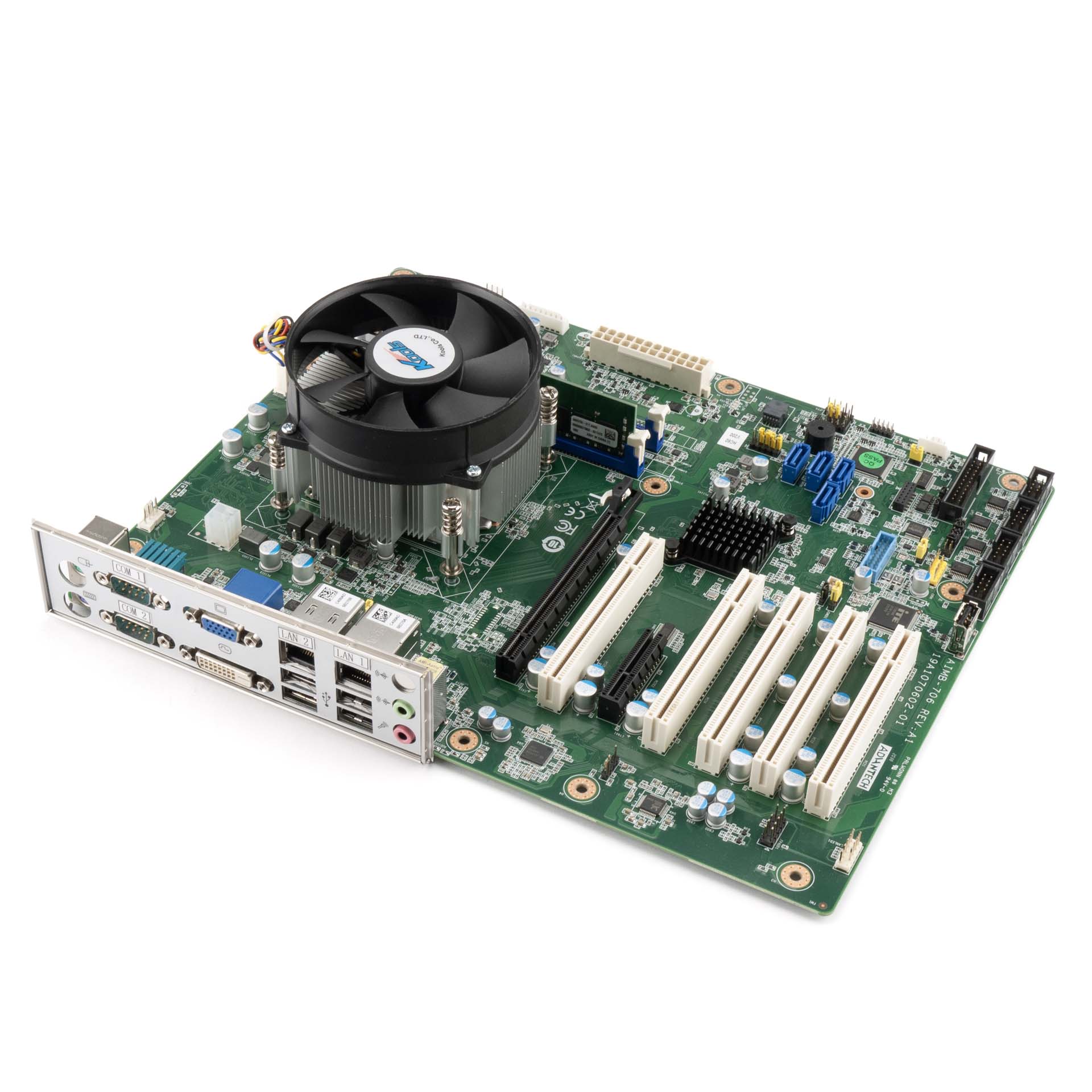 Advantech AIMB-706 Motherboard Combo w/ Intel Core i3-8300 & 8GB DDR4