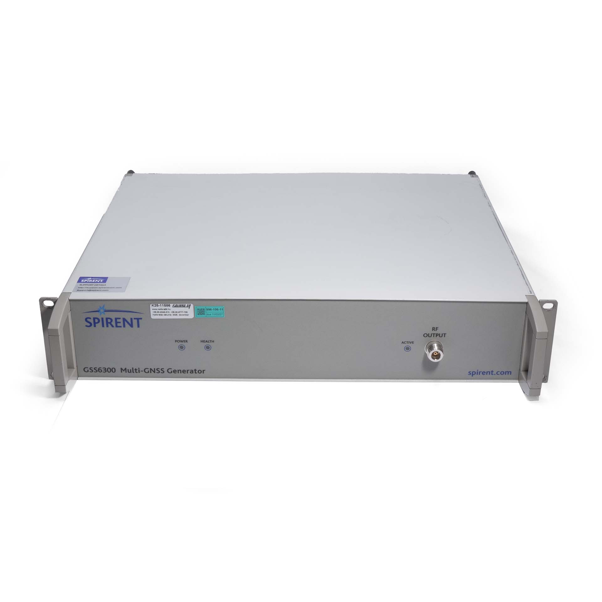 Spirent GSS6300 GNSS Signal Generator (Model: GSUA-6078)