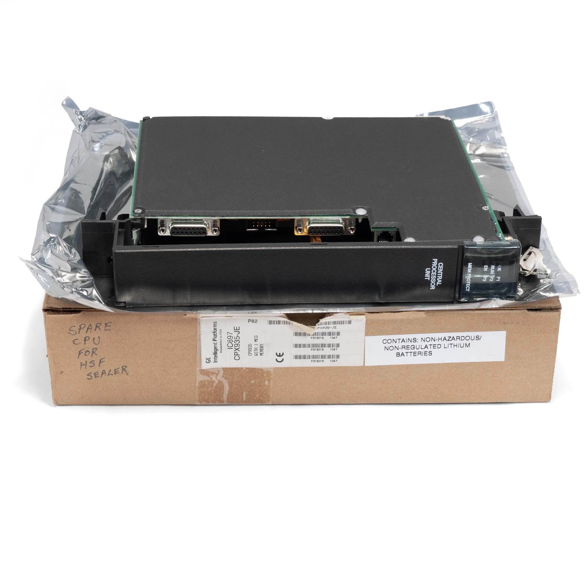 GE Fanuc IC697CPX935-JE Series 90-70 CPU Module (Firmware 8.11)