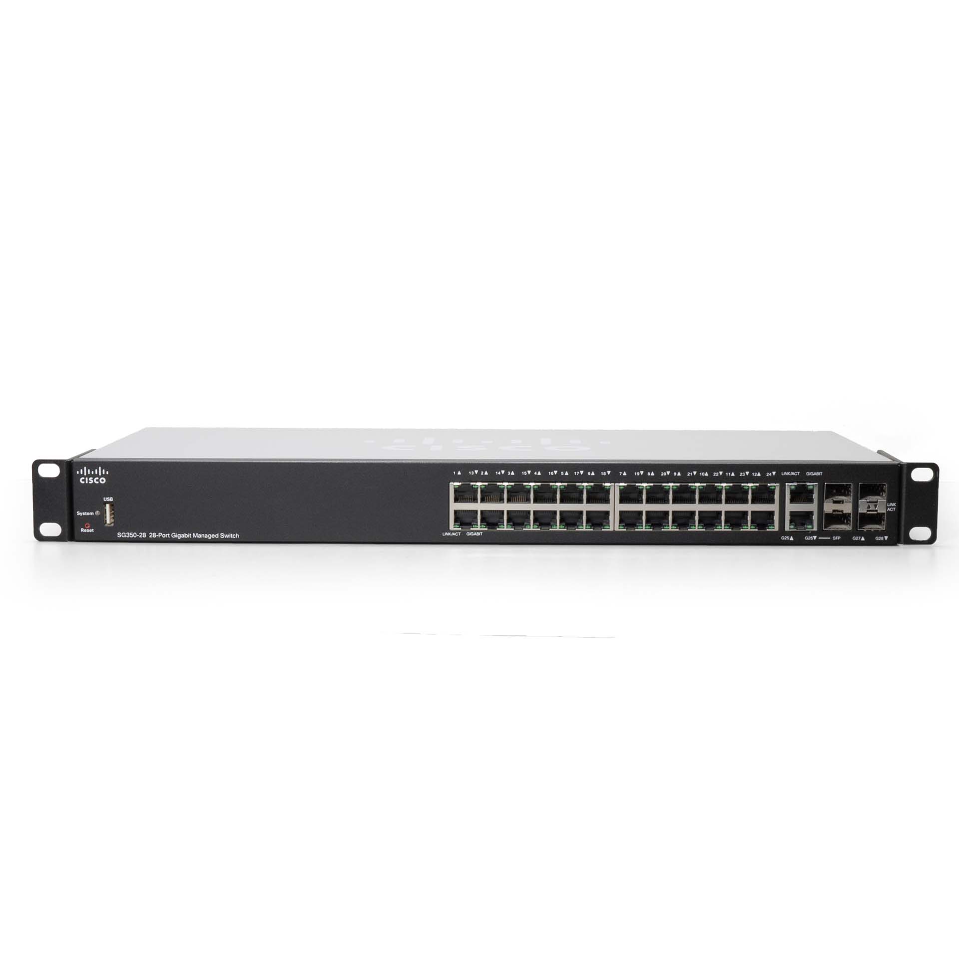 Cisco SG350-28 28-Port Gigabit Managed Switch