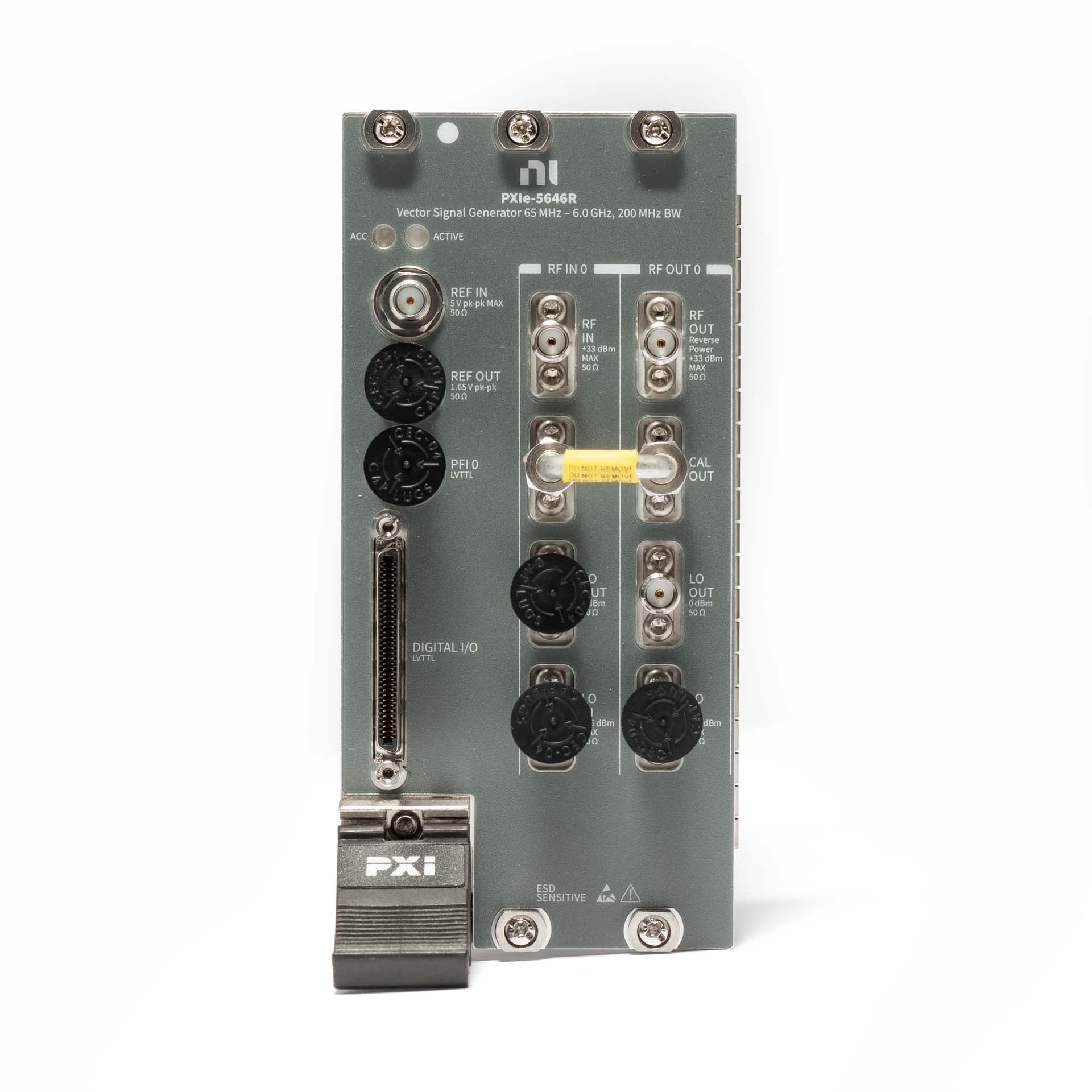 National Instruments NI PXIe-5646R Vector Signal Transceiver (Rev G)