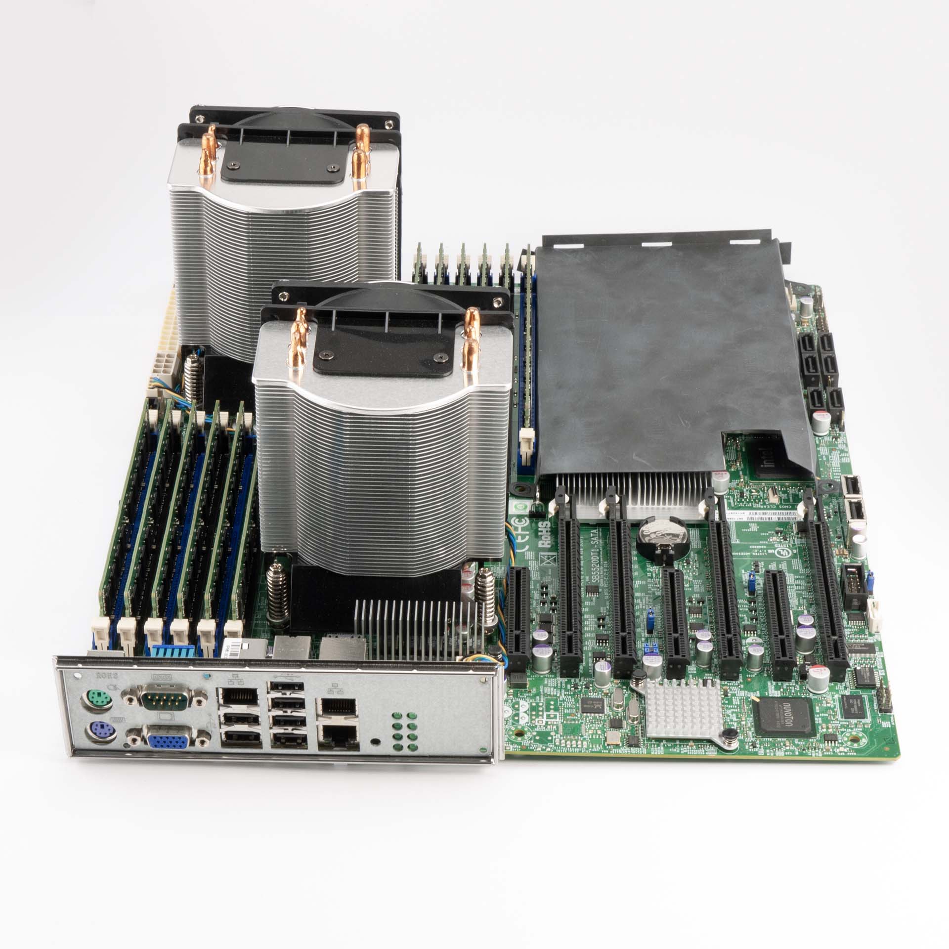 RadiSys SB5520DT1-SATA Motherboard Combo with 2x Intel Xeon X5650 & 48GB ECC RAM