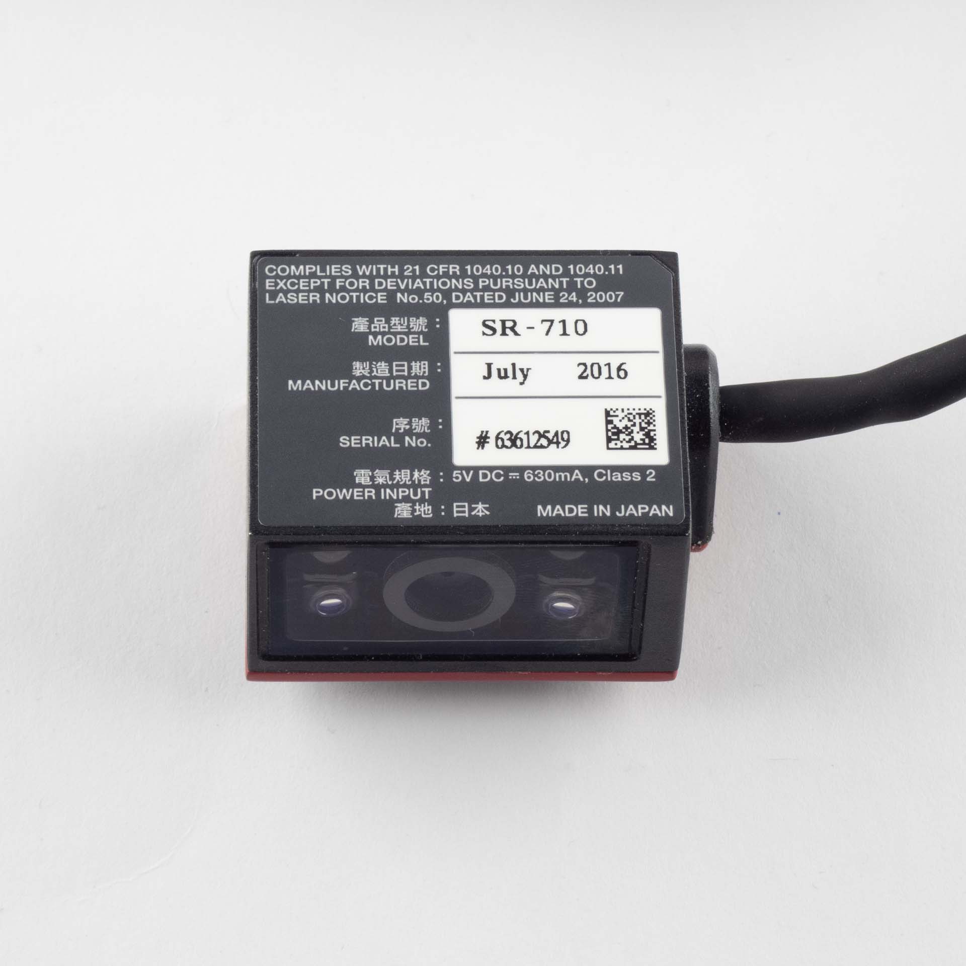 Keyence SR-710 Ultra-Compact 2D Barcode Reader