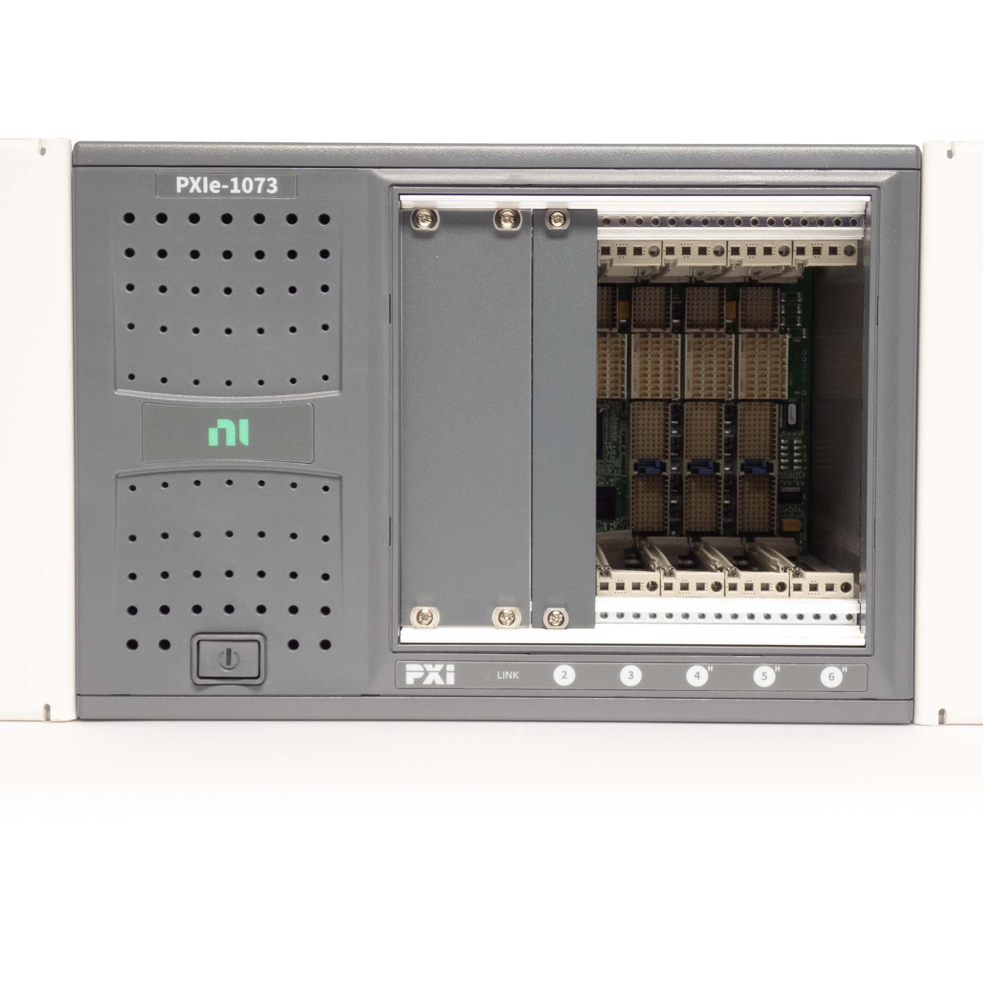 NI PXIe-1073 Rev. 1.3 PXIe, 5-Slot (3 Hybrid Slots, 2 PXI Express Slots) Chassis