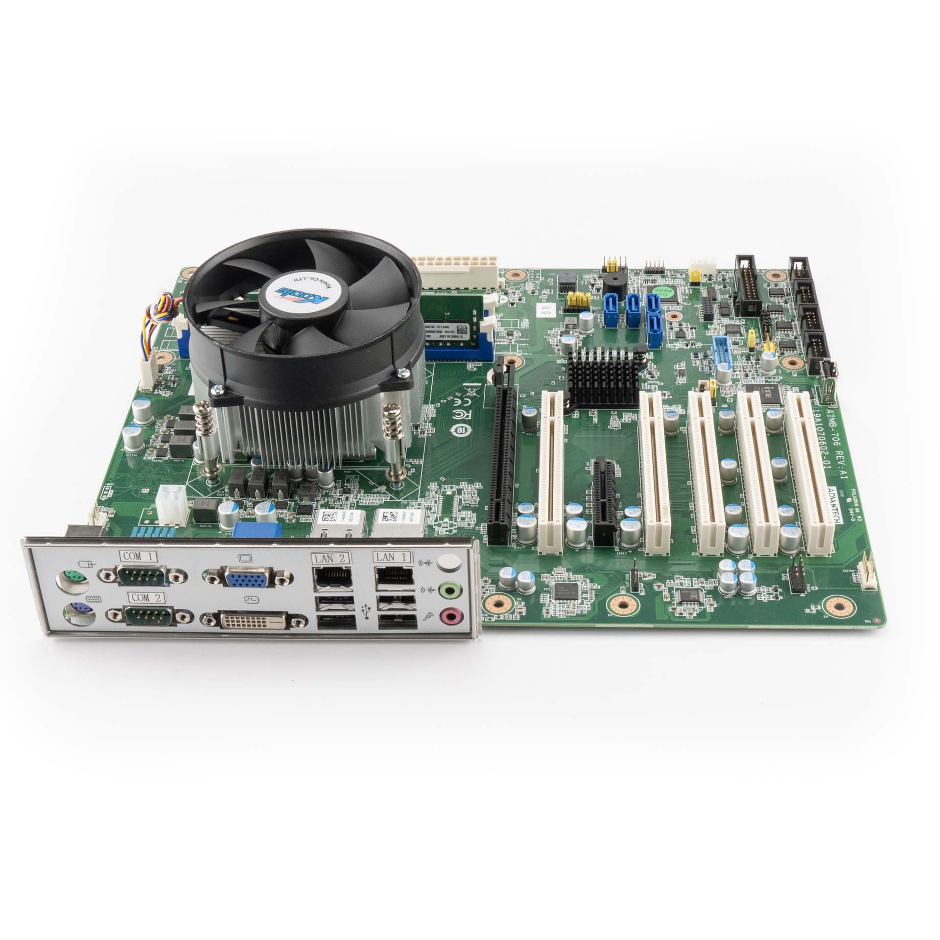 Advantech AIMB-706 Motherboard Combo w/ Intel Core i3-8300 & 8GB DDR4